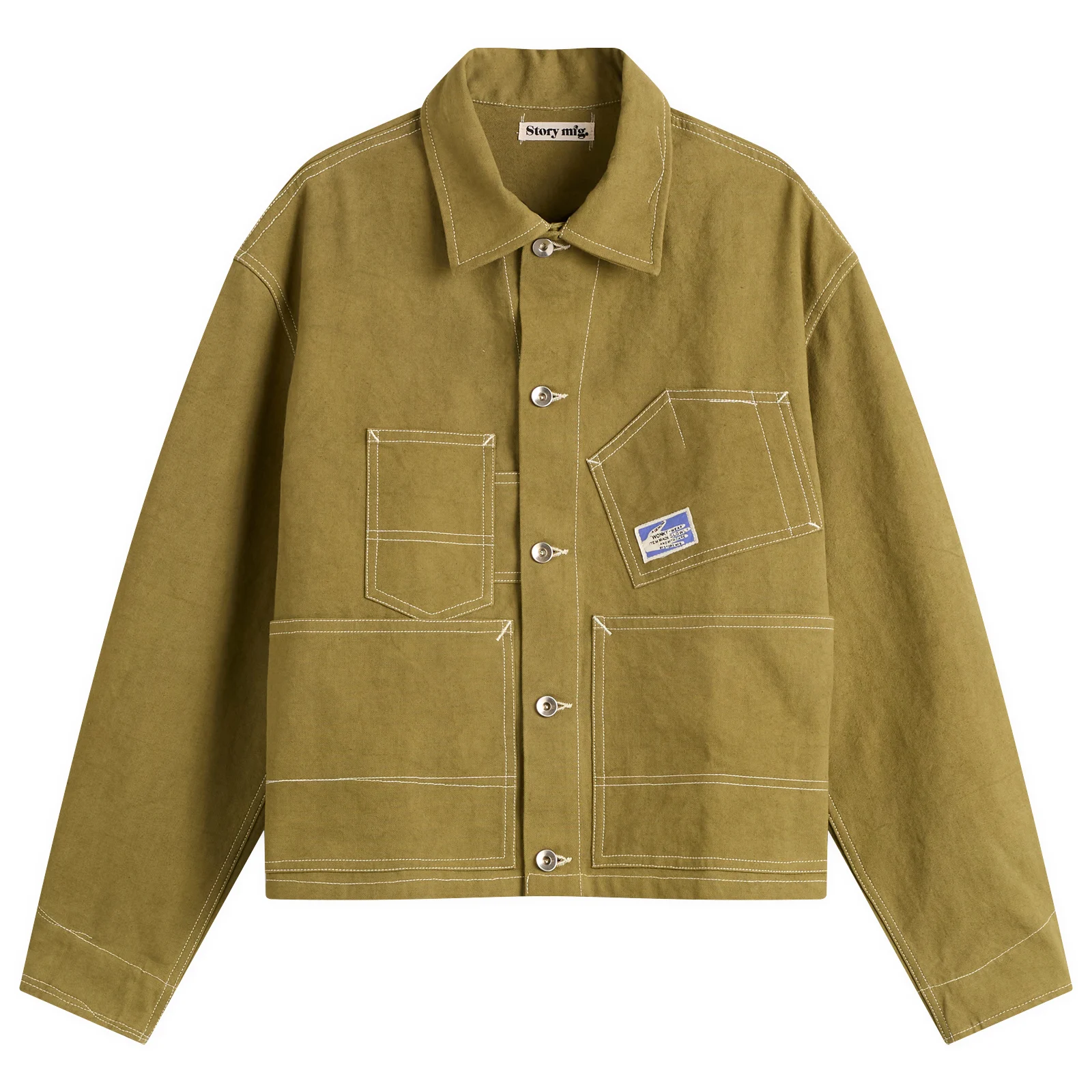 Story mfg Station Canvas Wonky-Wear Jacket