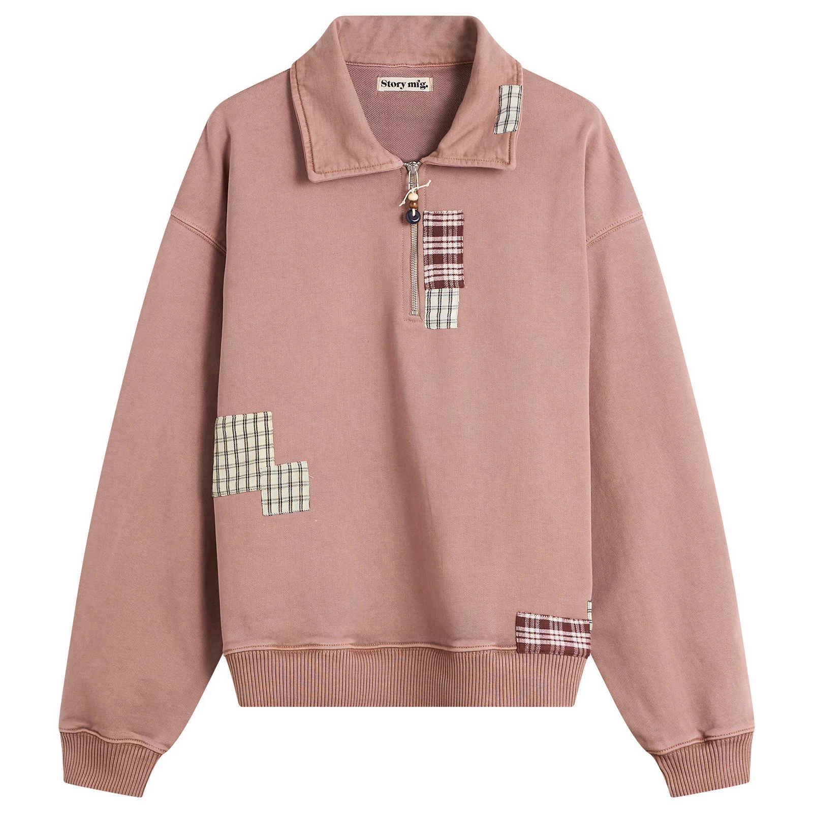 Story mfg Geo Patchwork Pullover