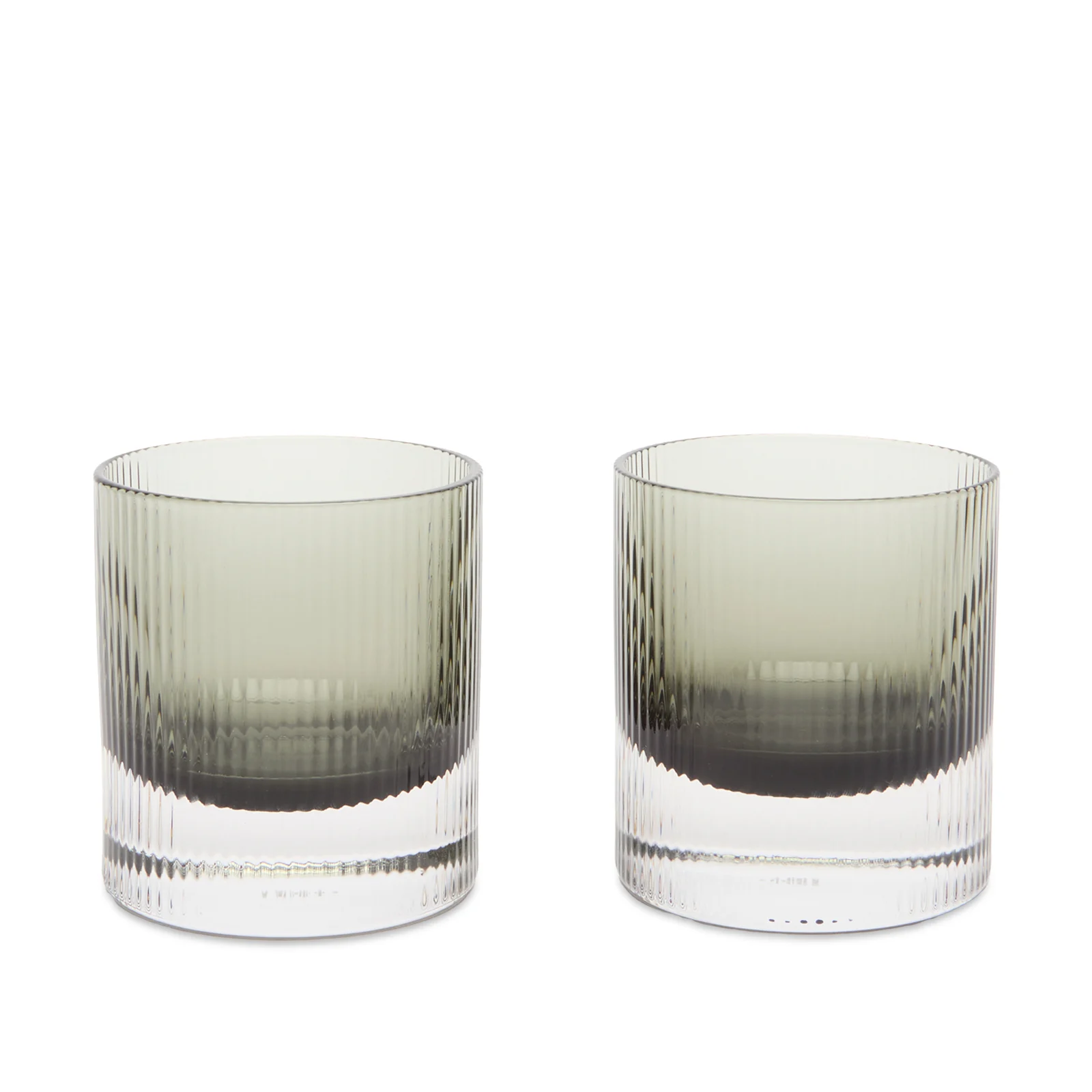 ferm LIVING Ripple Tumbler Glasses - Set of 2