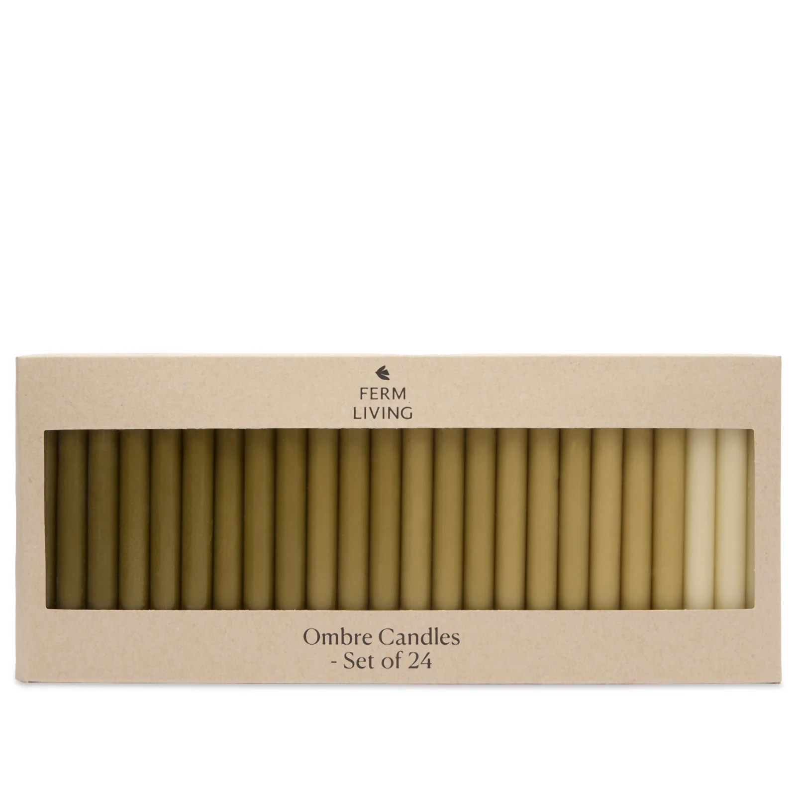 ferm LIVING Ombre Candles - Set of 24