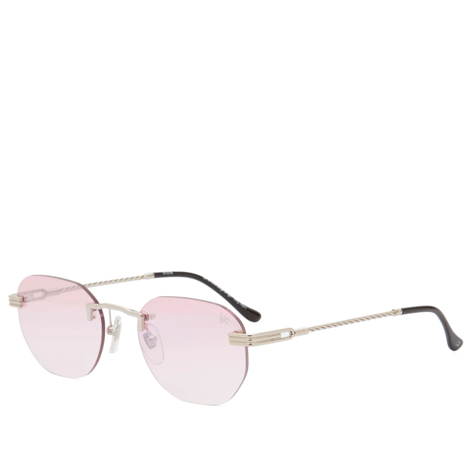 Vintage Frames Company Detroit Player Rimless Sunglasses