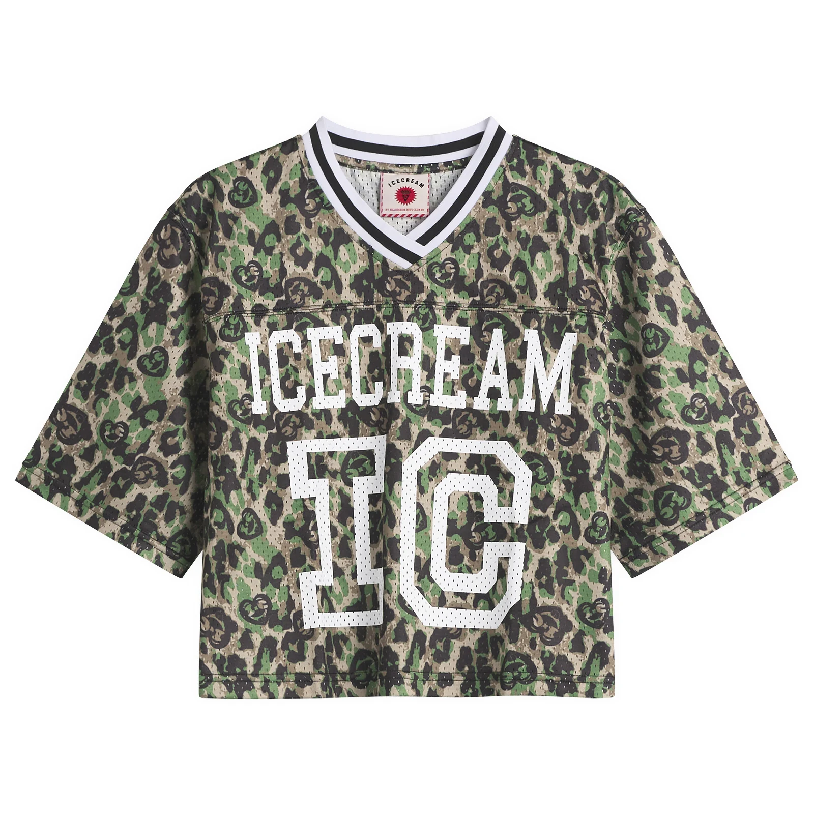 ICECREAM Cropped Football Jersey