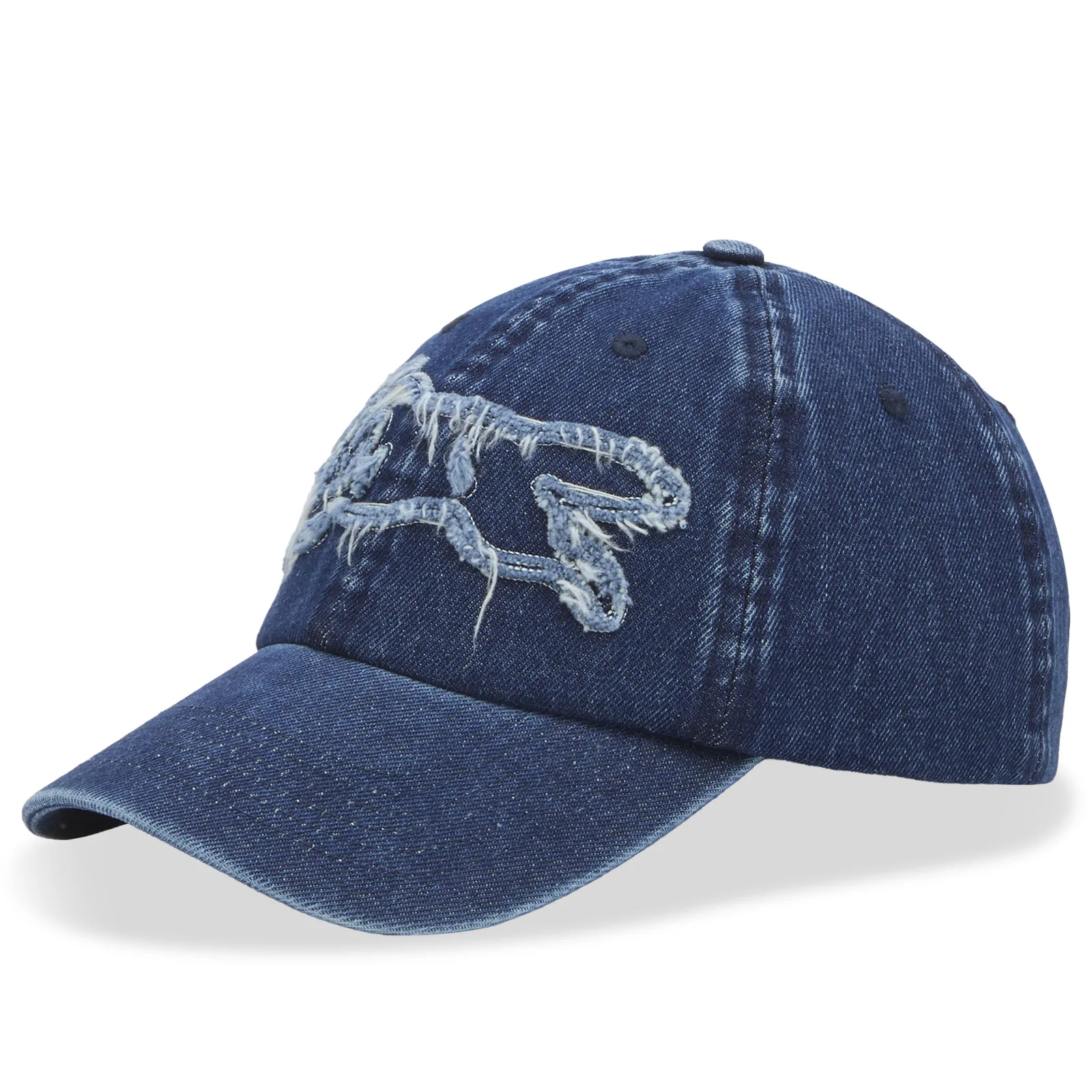 ICECREAM Distressed Running Dog Dad Cap