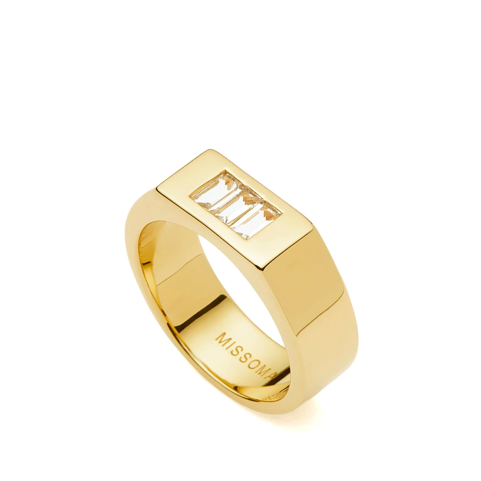 Missoma x Lucy Williams Triple Stone Chunky Ring