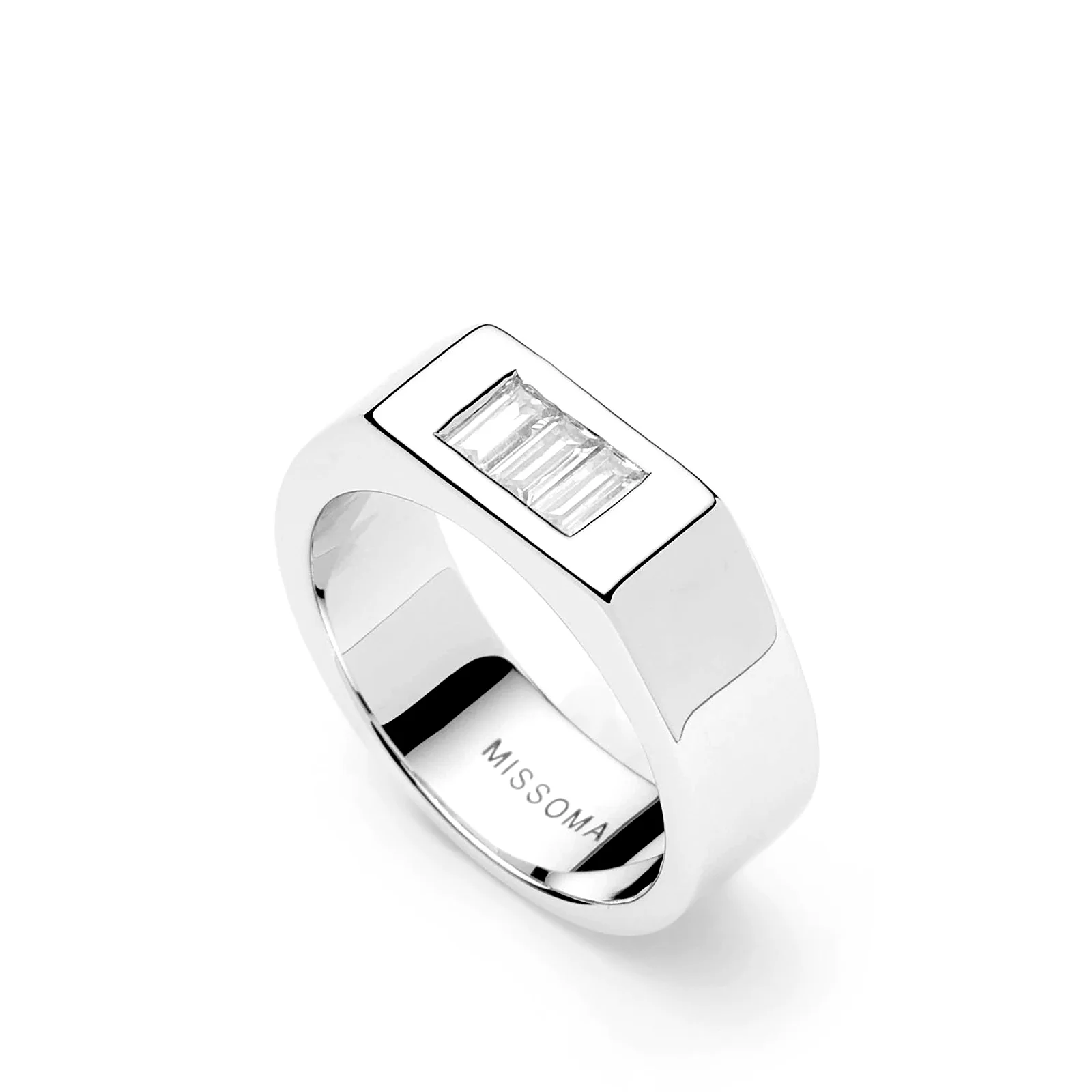 Missoma x Lucy Williams Triple Stone Chunky Ring