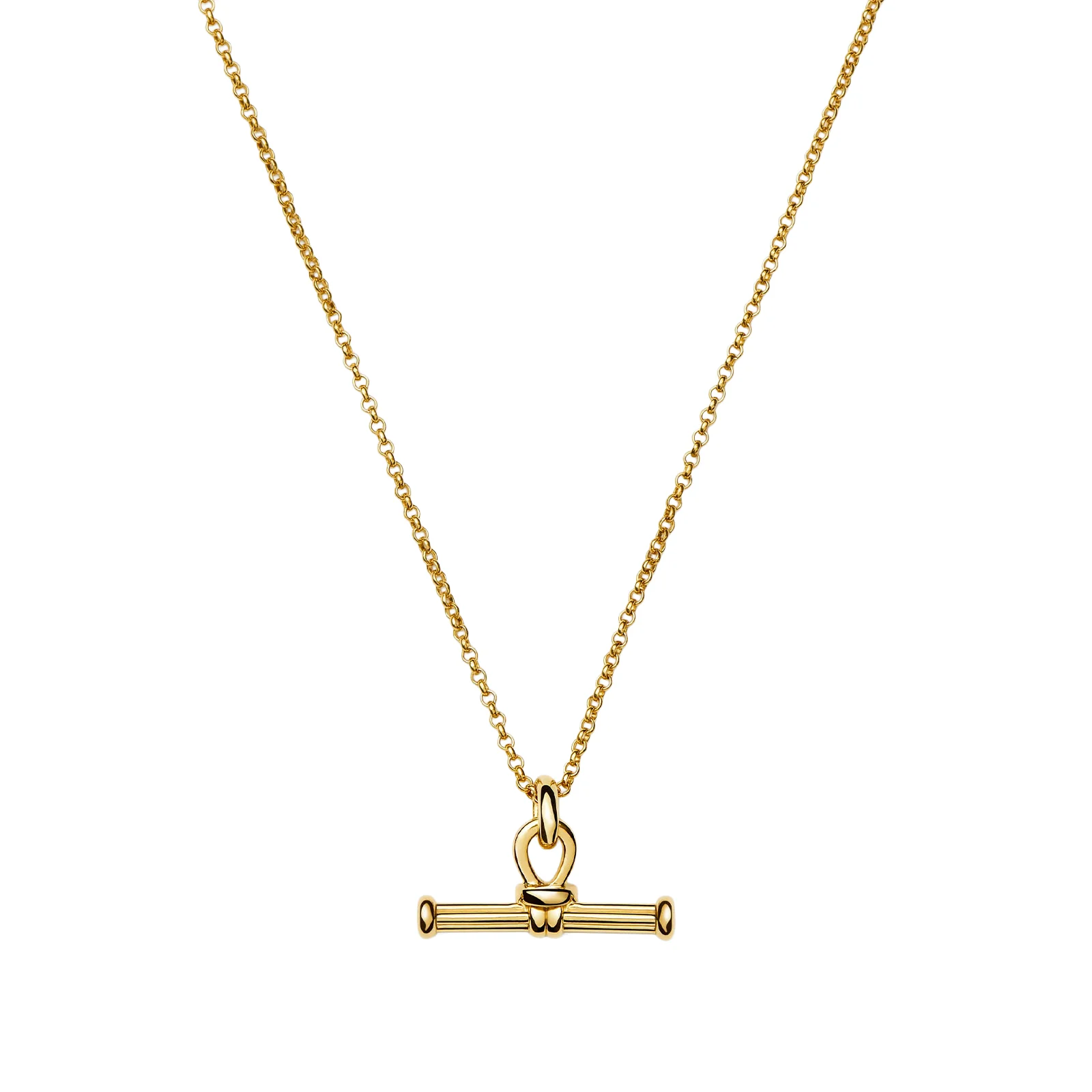Missoma Ridge T-Bar Chain Necklace