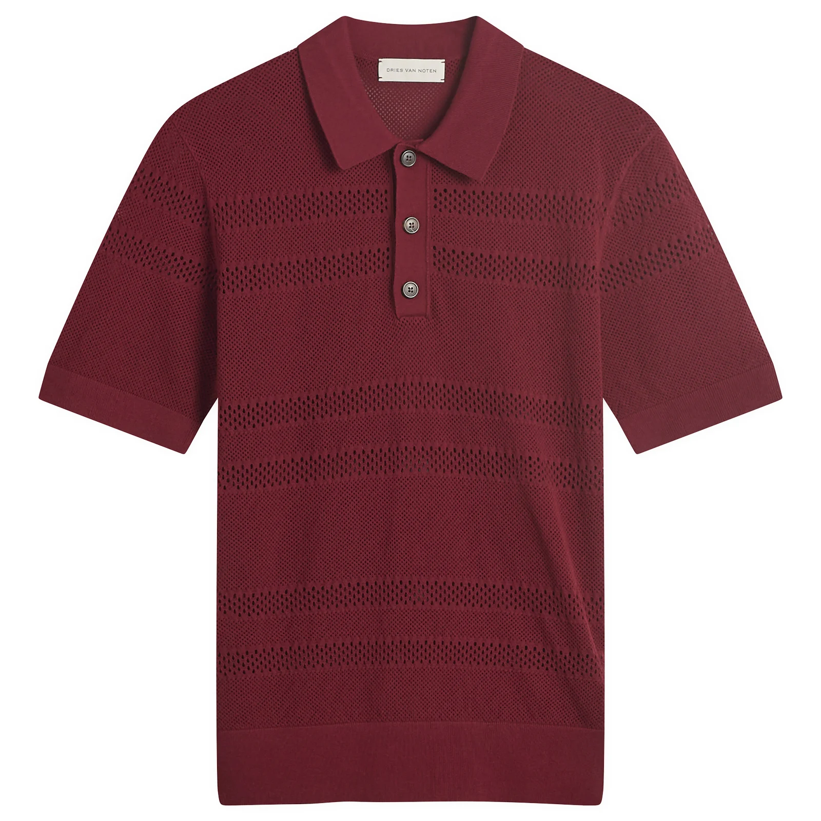 Dries Van Noten Knitted Polo
