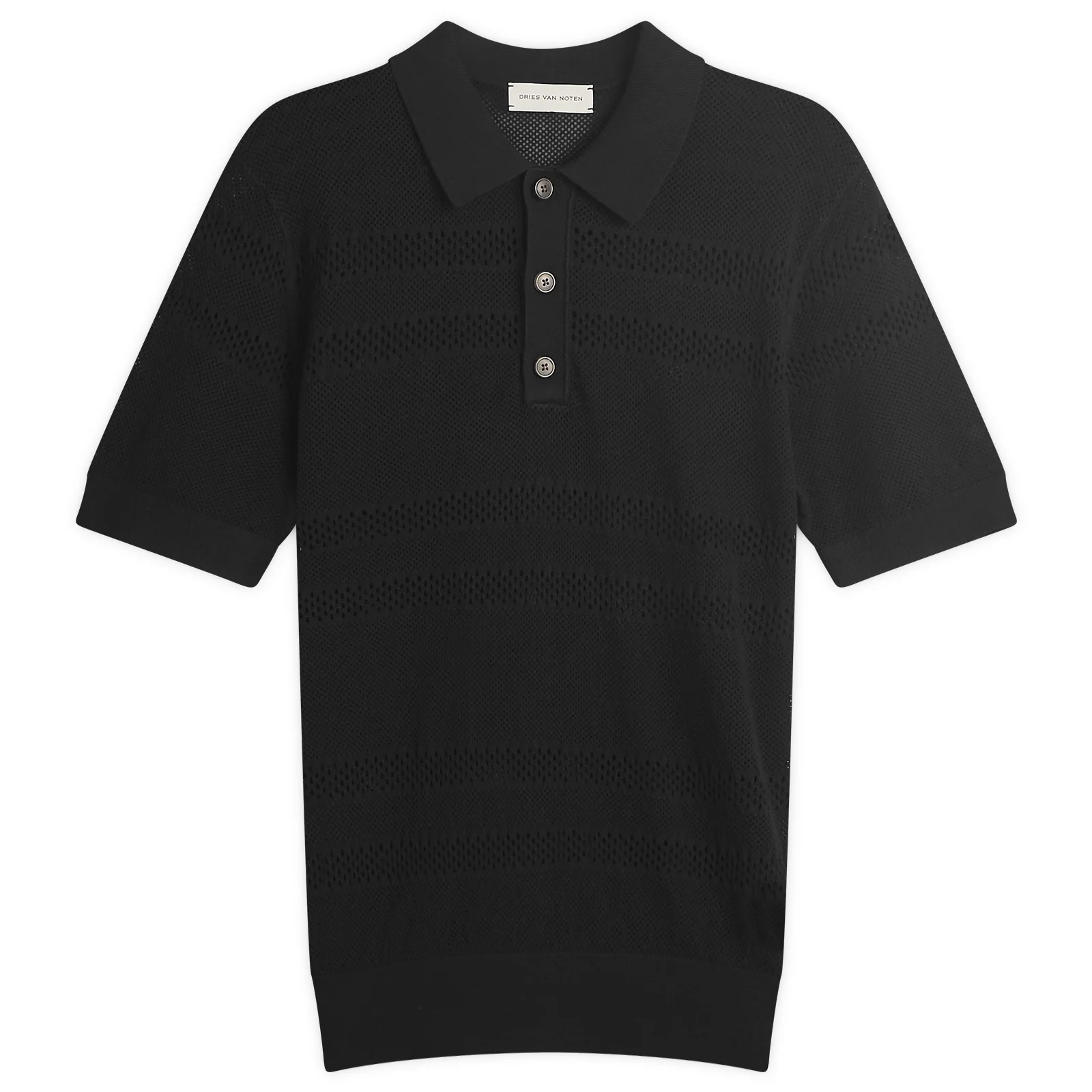 Dries Van Noten Knitted Polo