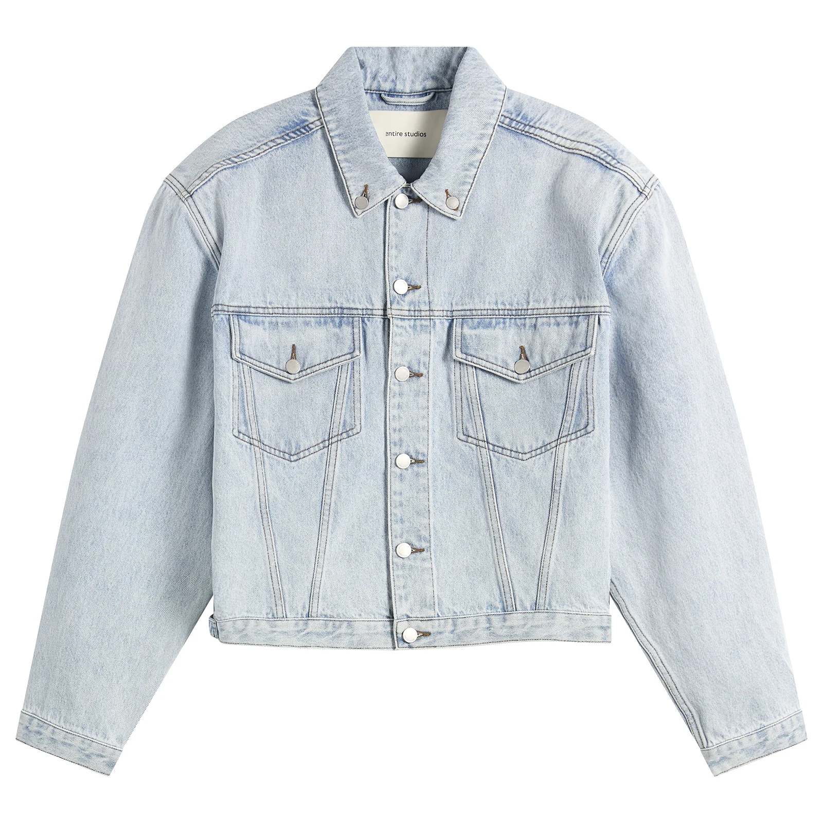 Entire Studios Shrunken Denim Jacket