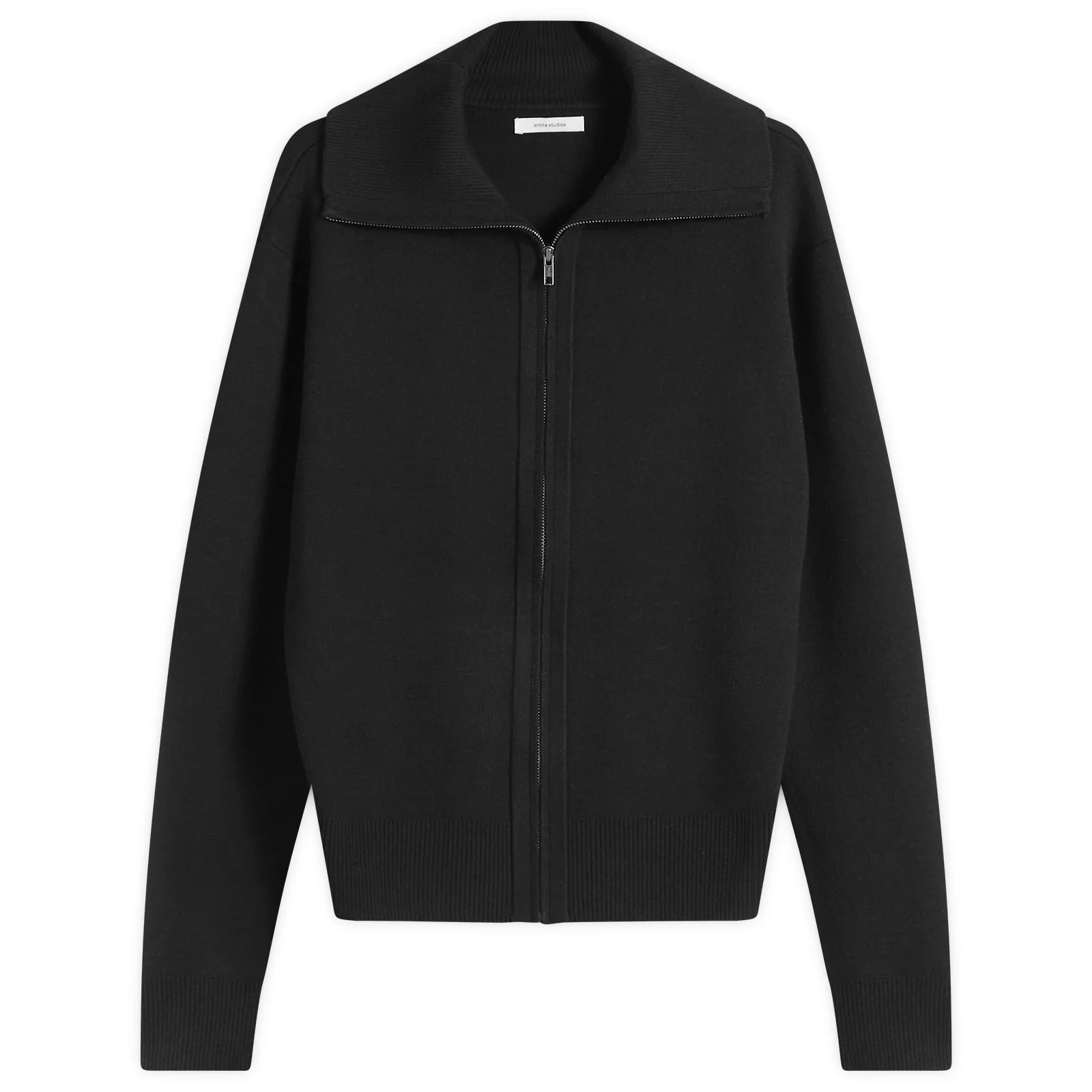 Entire Studios Knit Zip Up Jacket