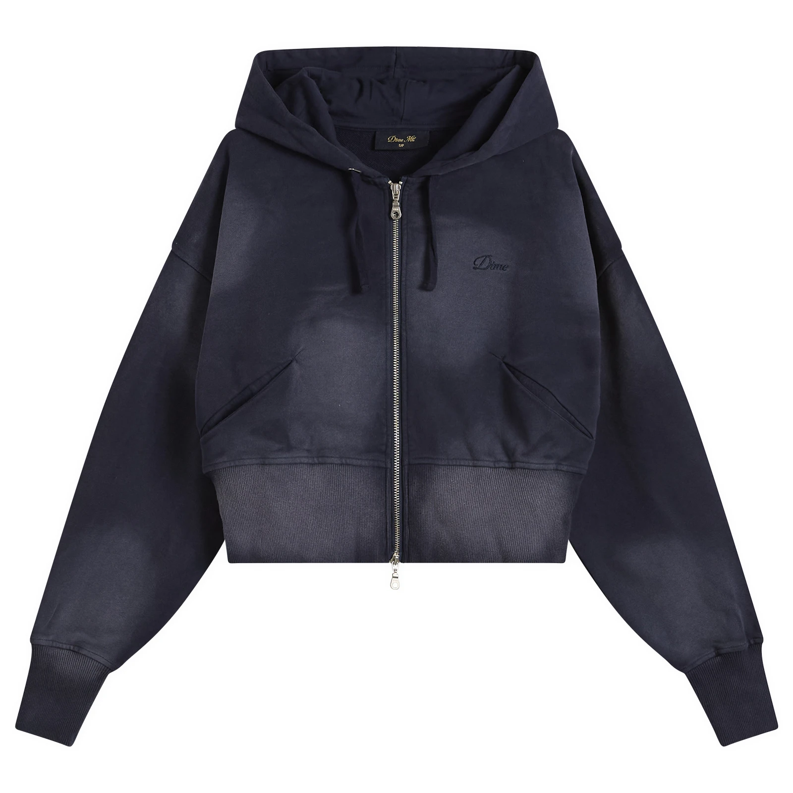 Dime Crop Zip Hoodie