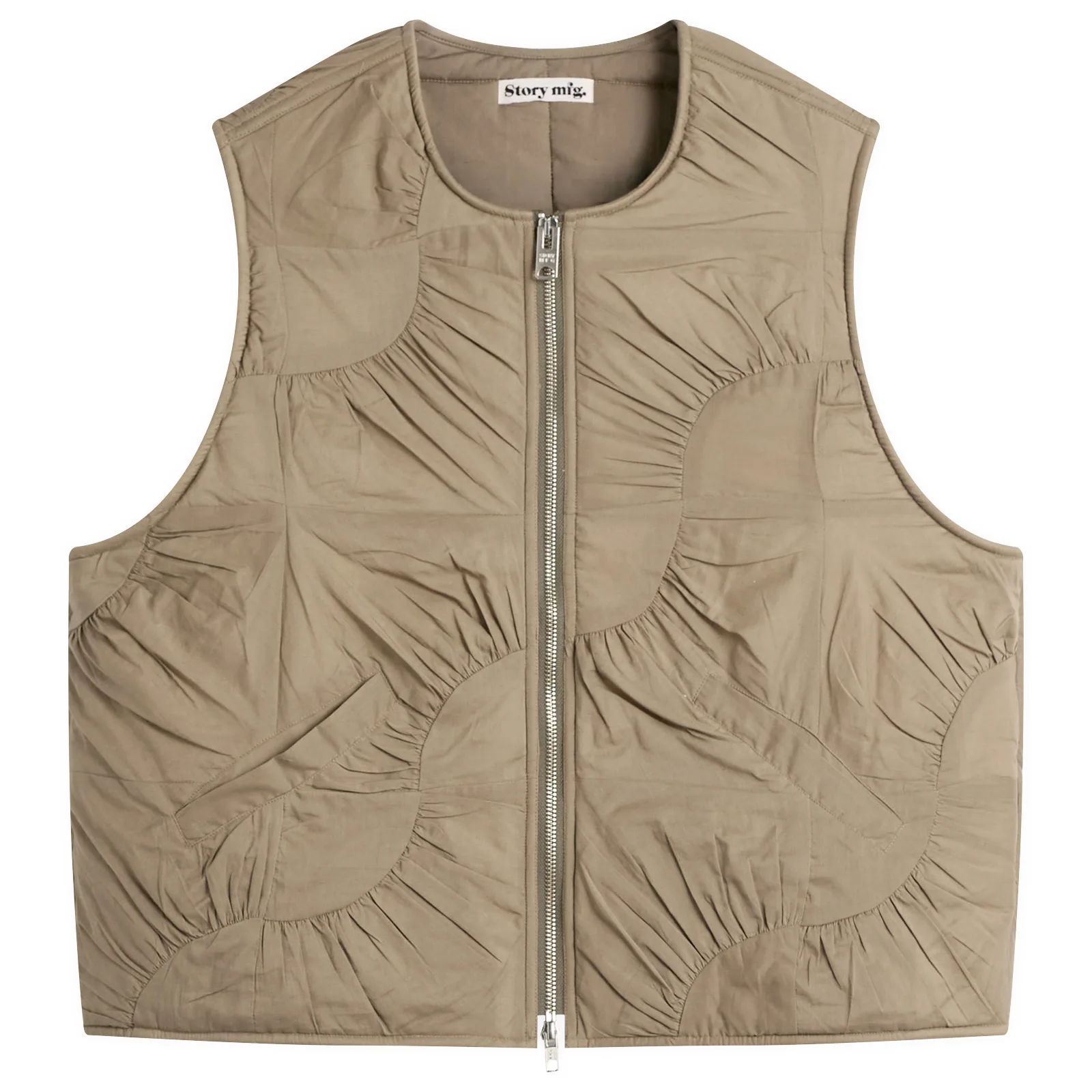Story mfg. Pluto Zip Up Padded Vest