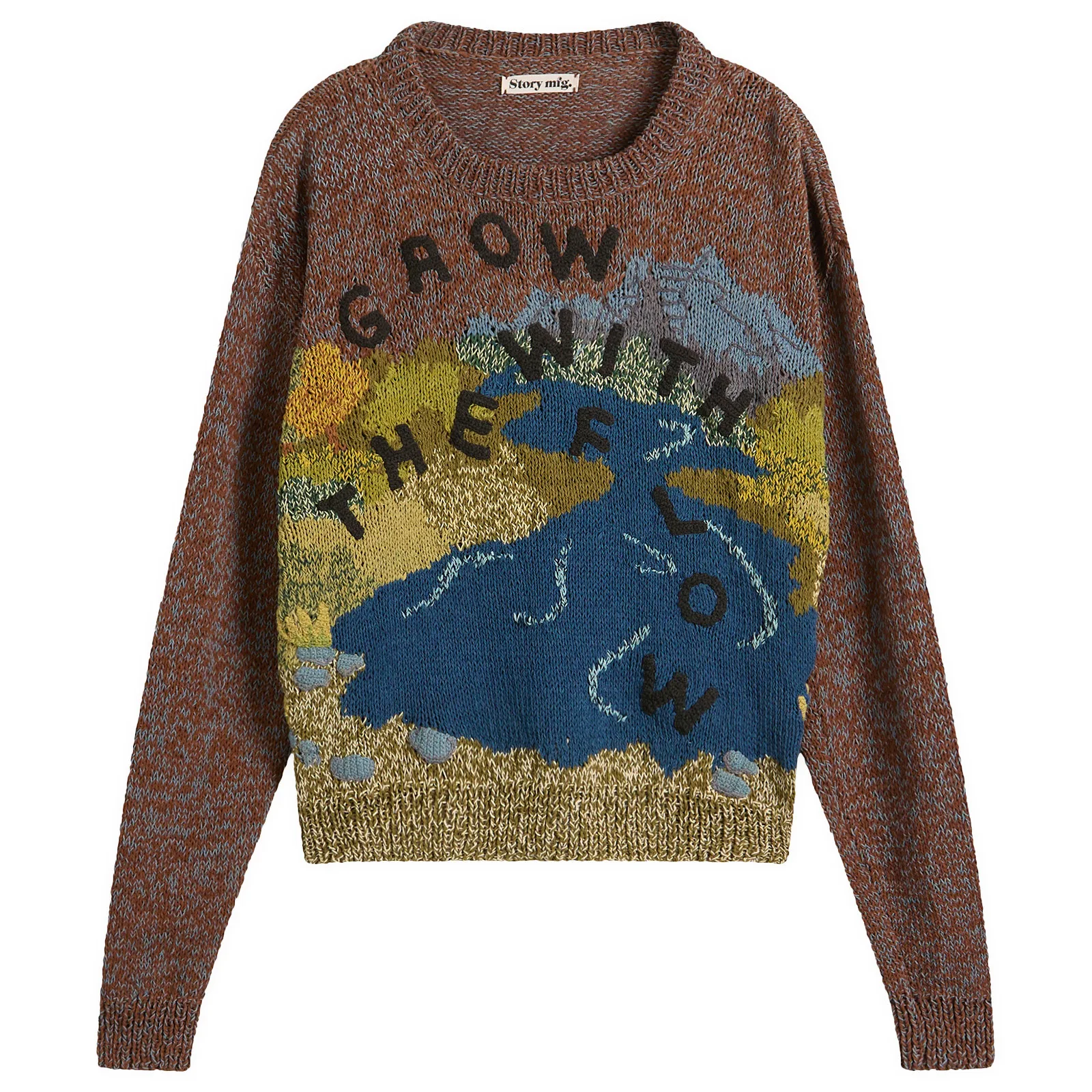 Story mfg. Hand Knit Piper Jumper