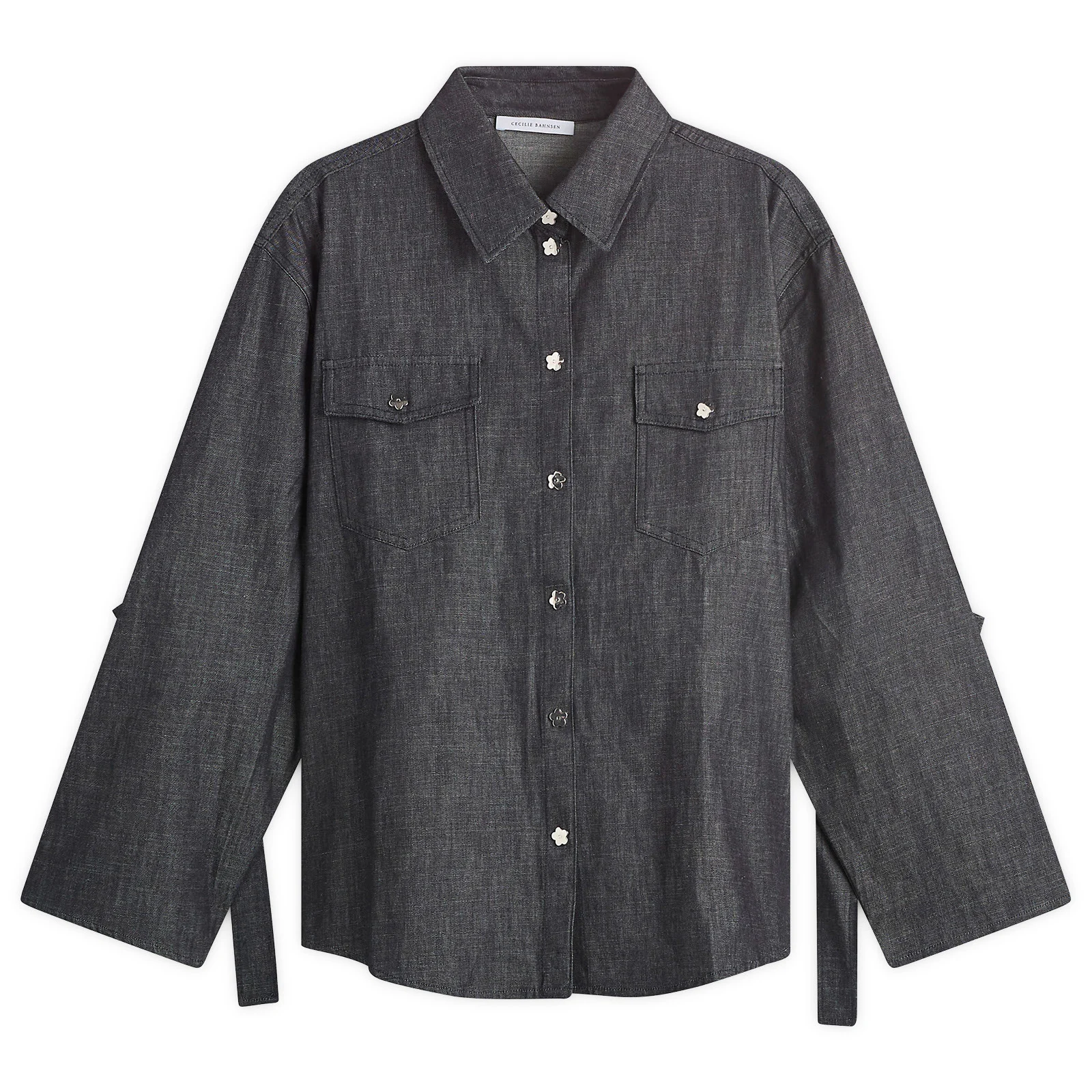 Cecilie Bahnsen Coral Denim Shirt