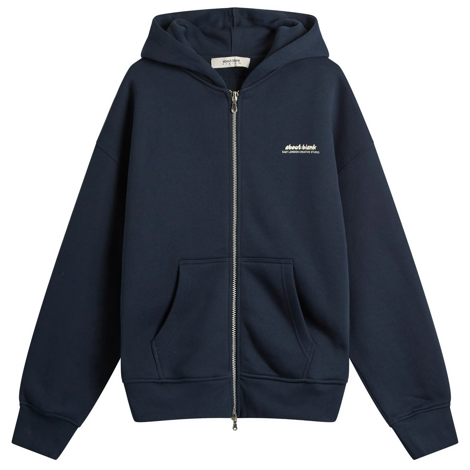about:blank Presented by END. Zev Zip Hoodie