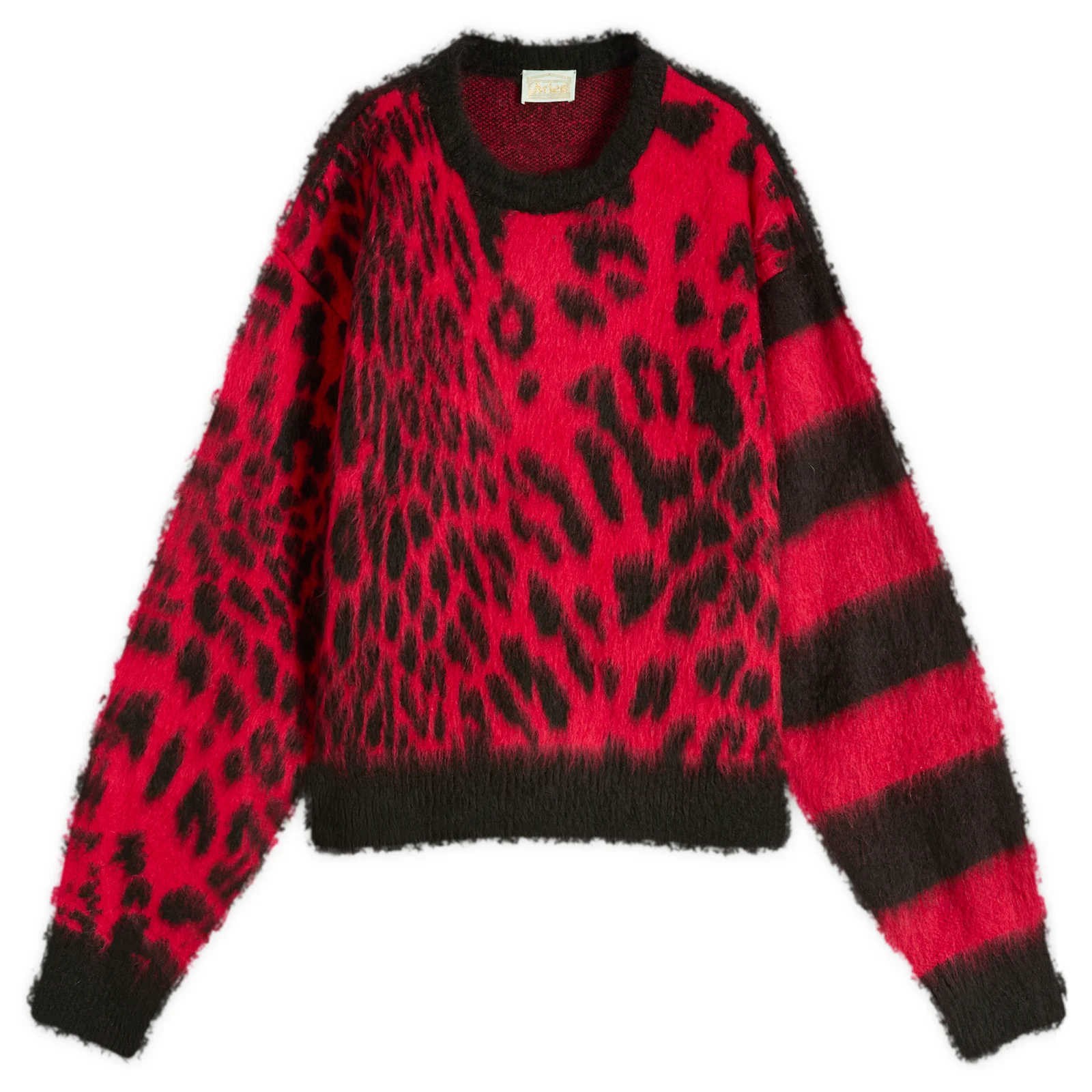 Aries Brushed Leopard Jumper