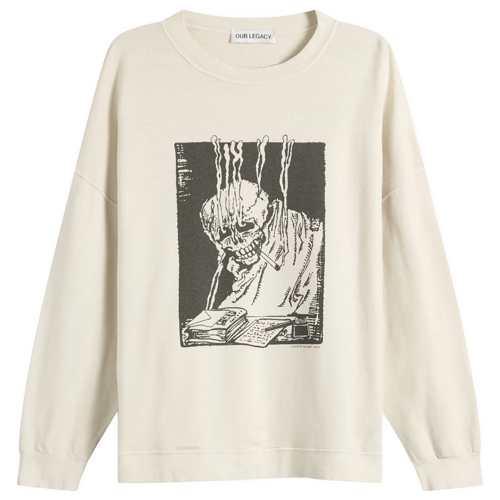 Our Legacy Angry Fan Mail Slack Sweatshirt