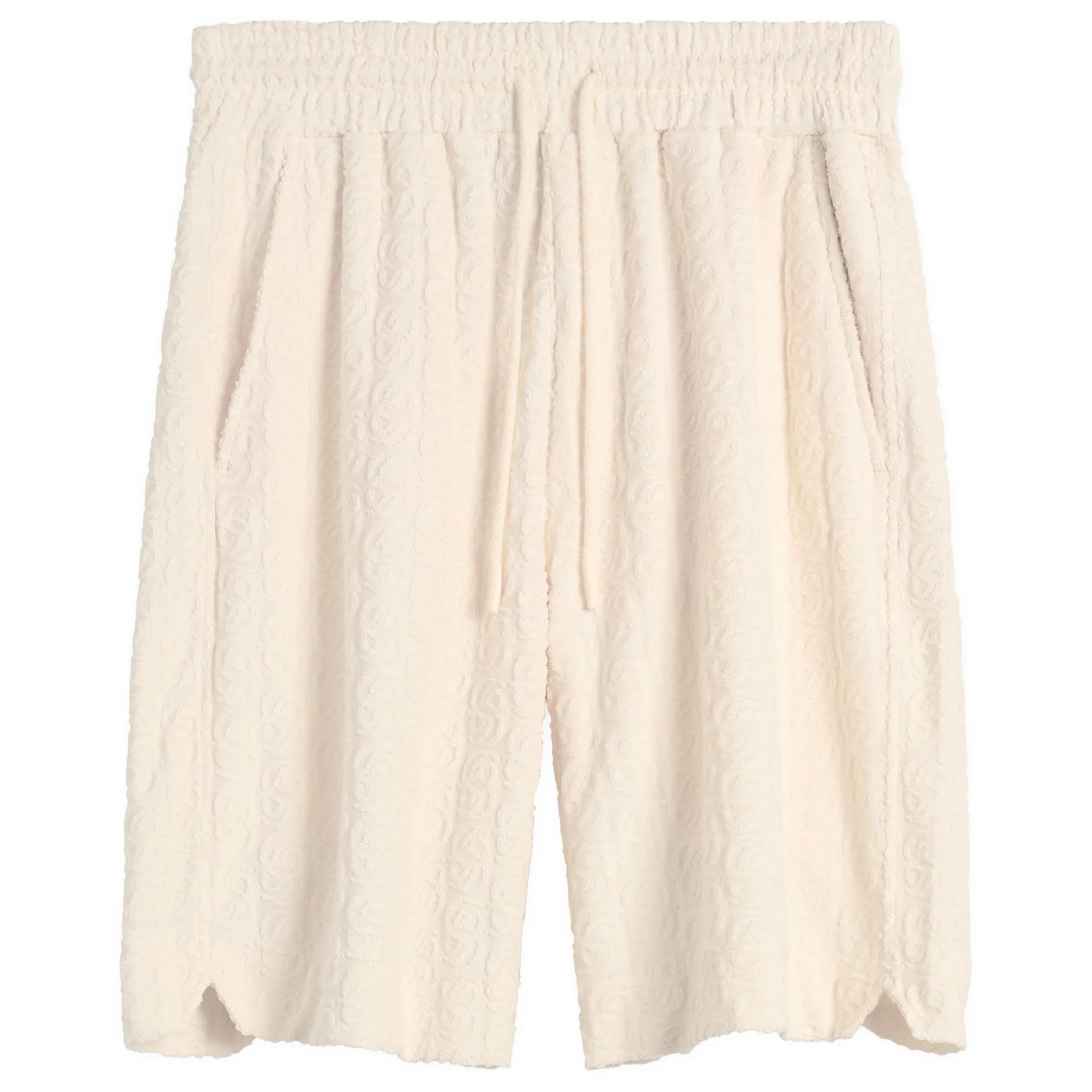Drôle de Monsieur Monogramme Towelling Shorts