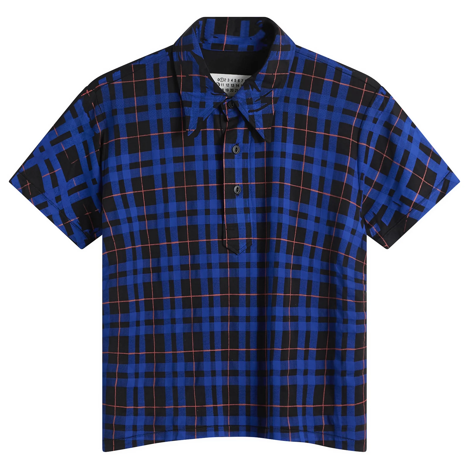 Maison Margiela Check Polo Top