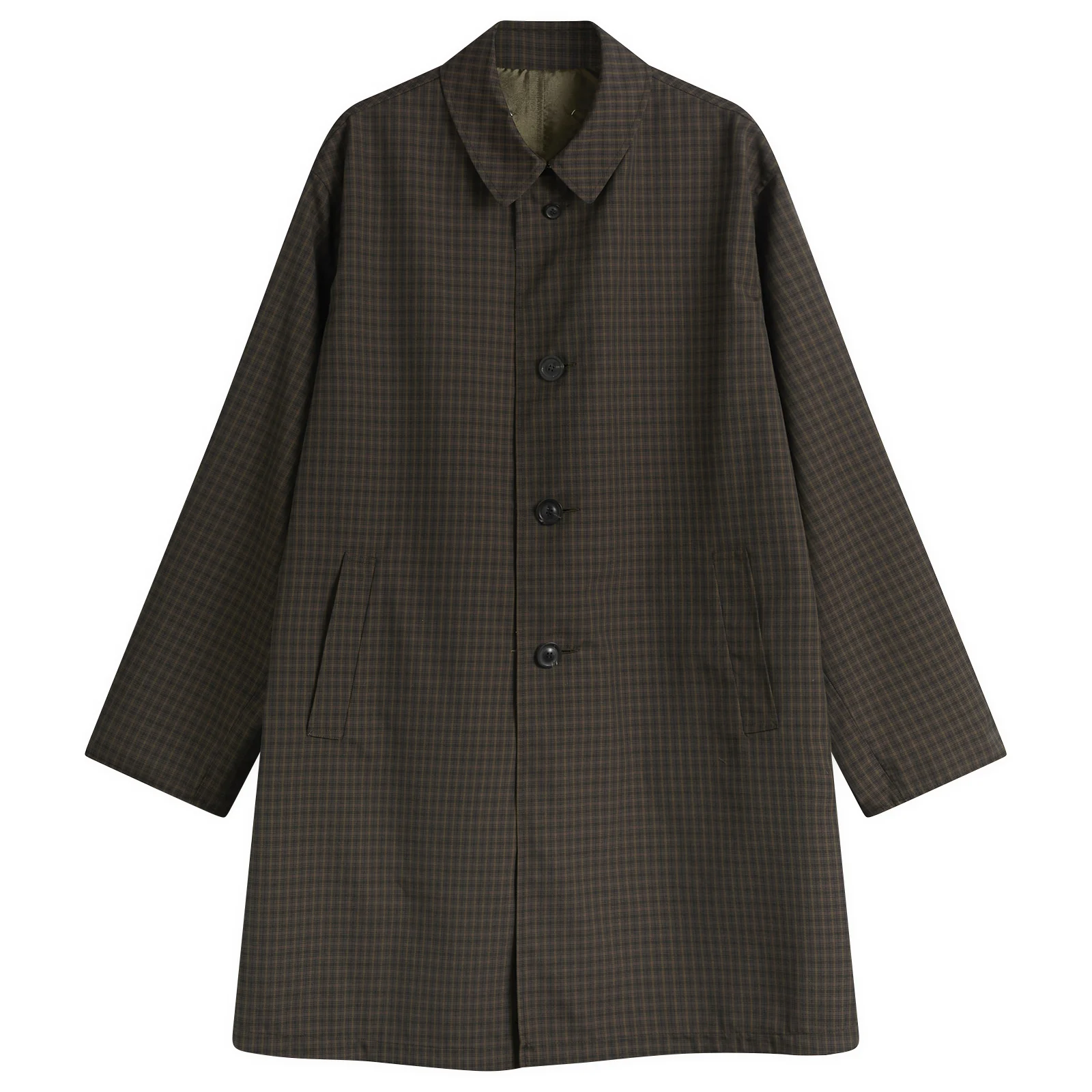 Maison Margiela Check Reversible Coat