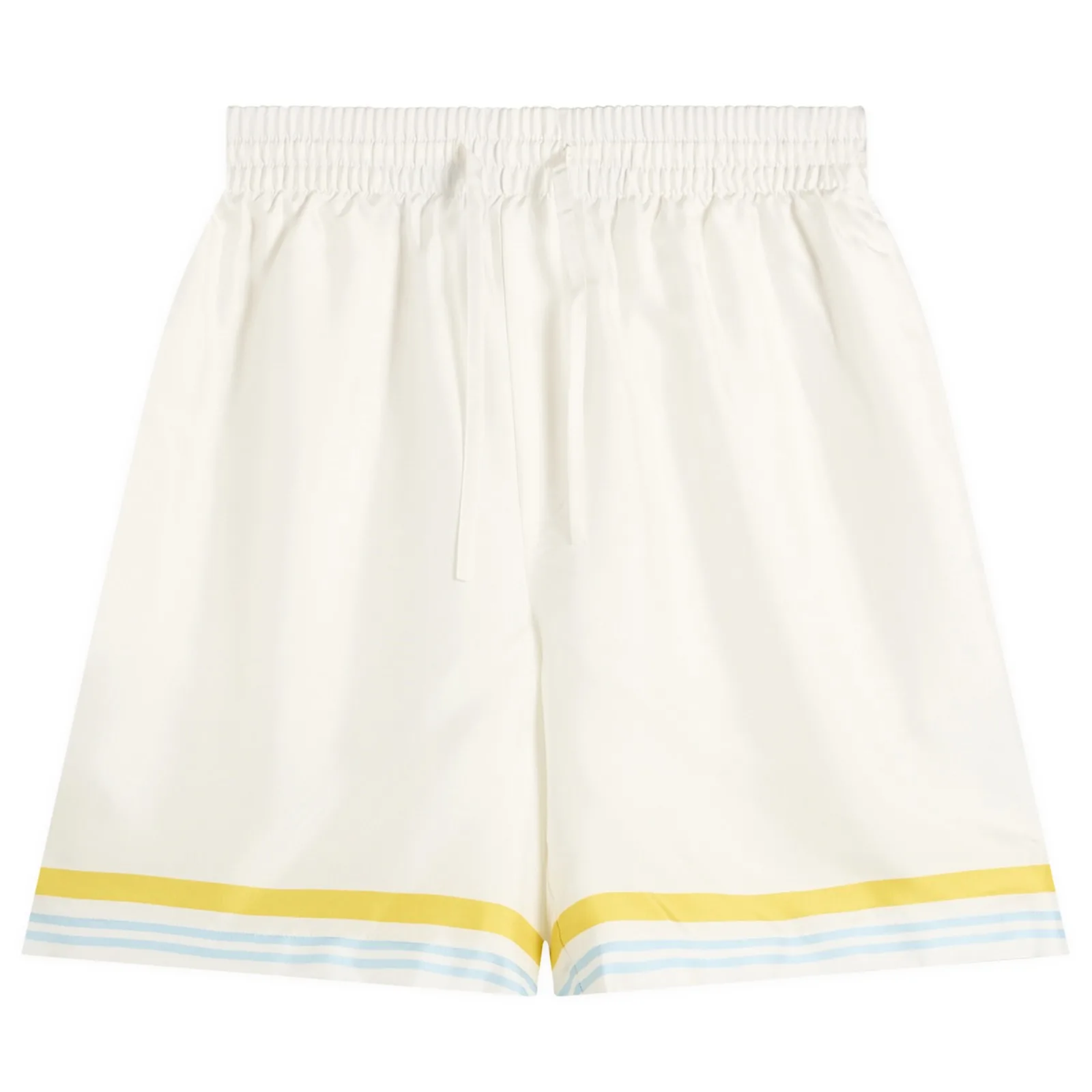 Casablanca Tennis Landscape Silk Shorts