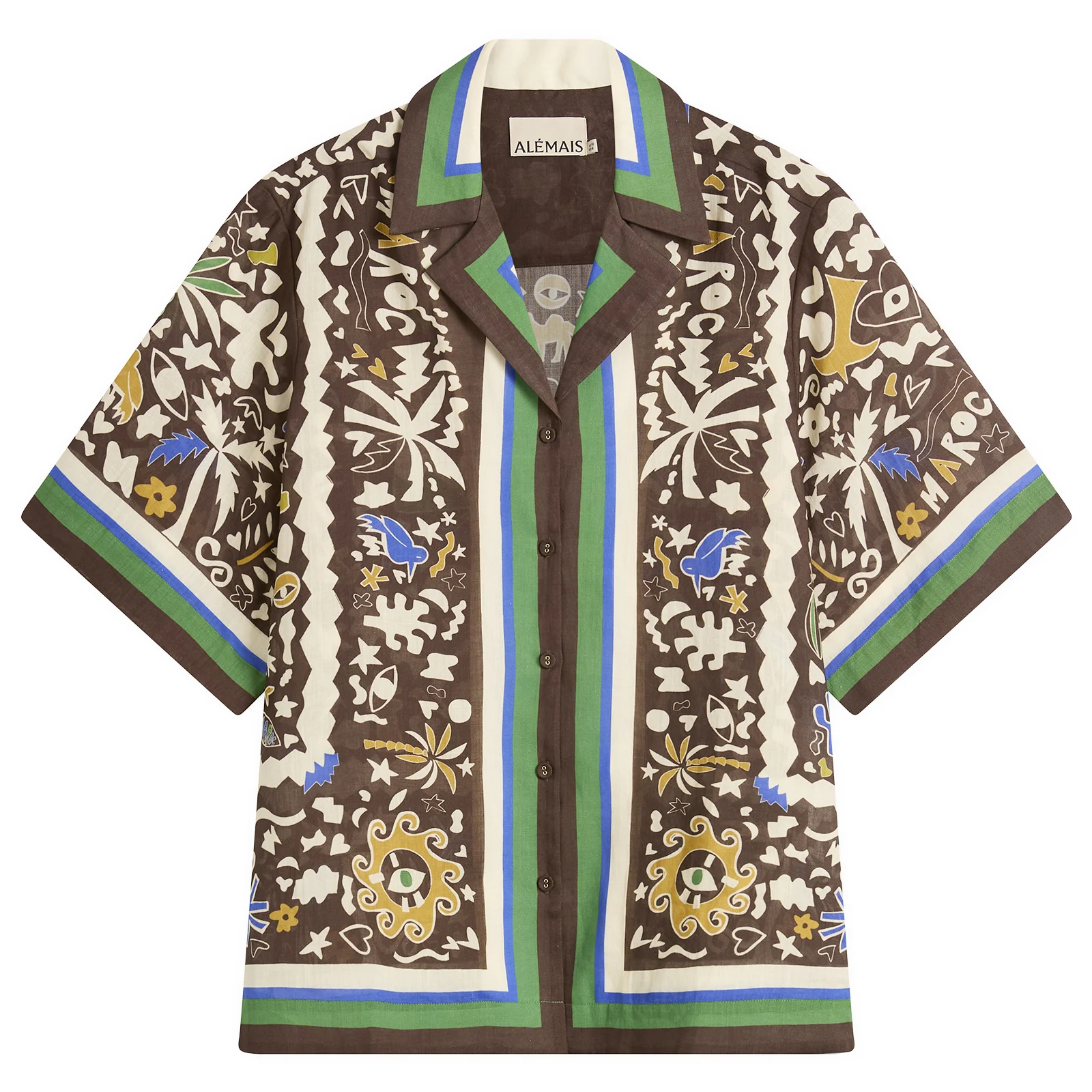 ALÉMAIS Maroc Relaxed Shirt
