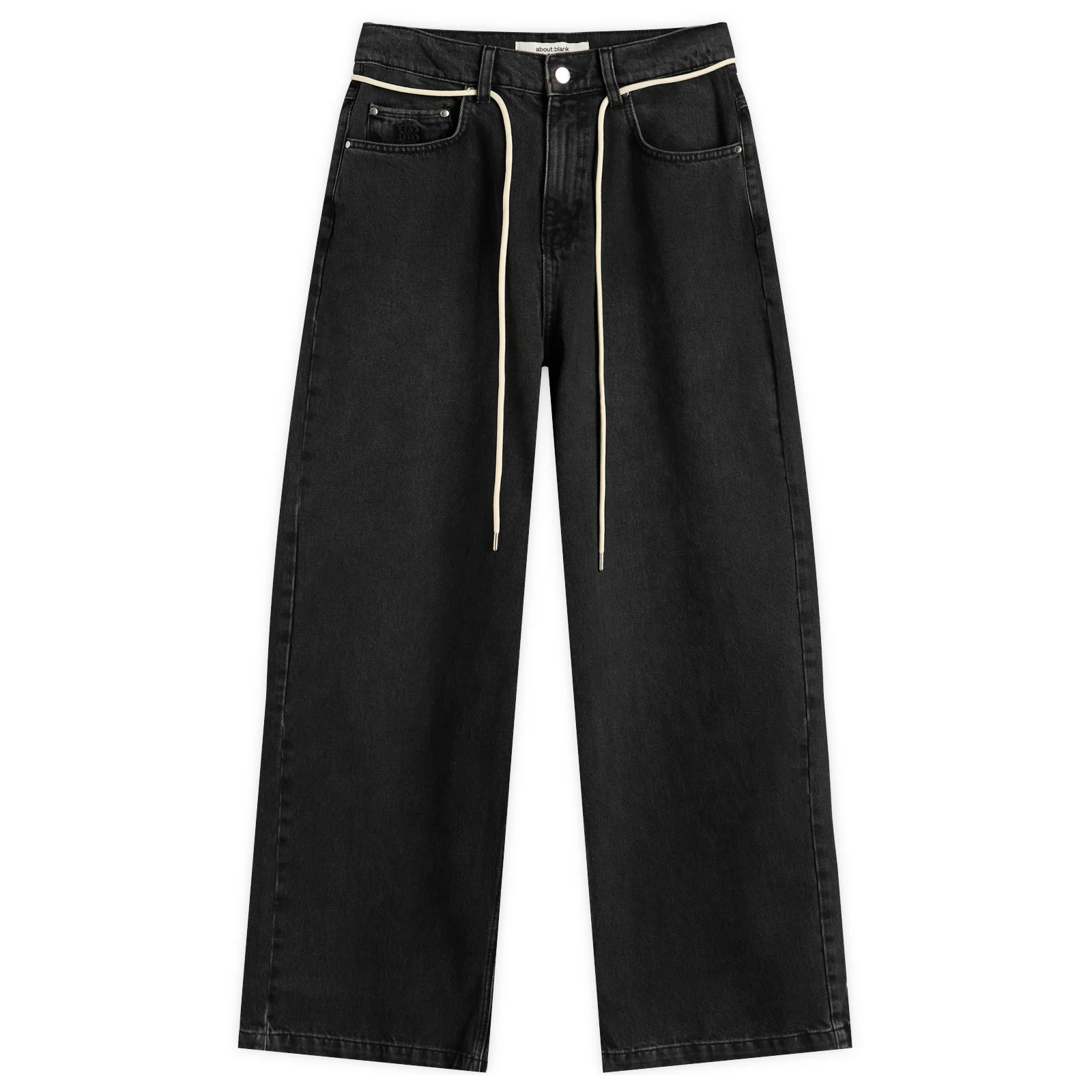 about:blank Wide Leg Denim