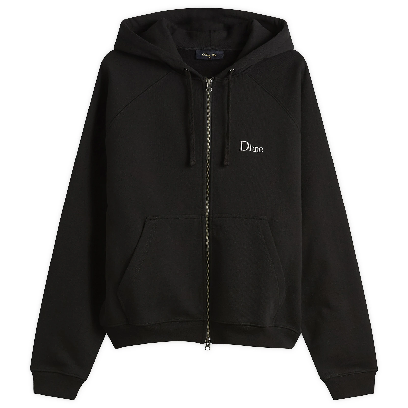 Dime Classic Small Logo Zip Hoodie