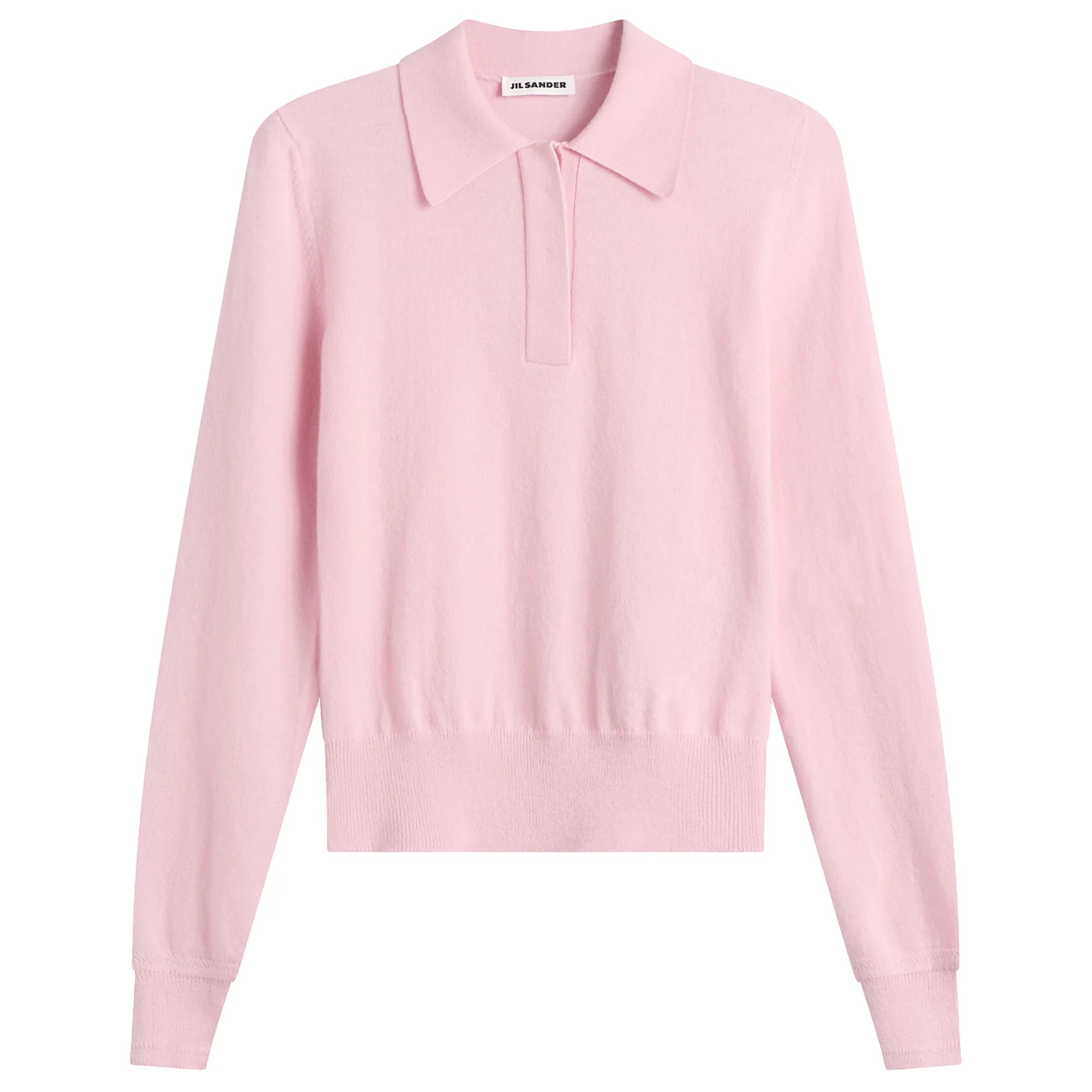 Jil Sander Knitted Polo Top