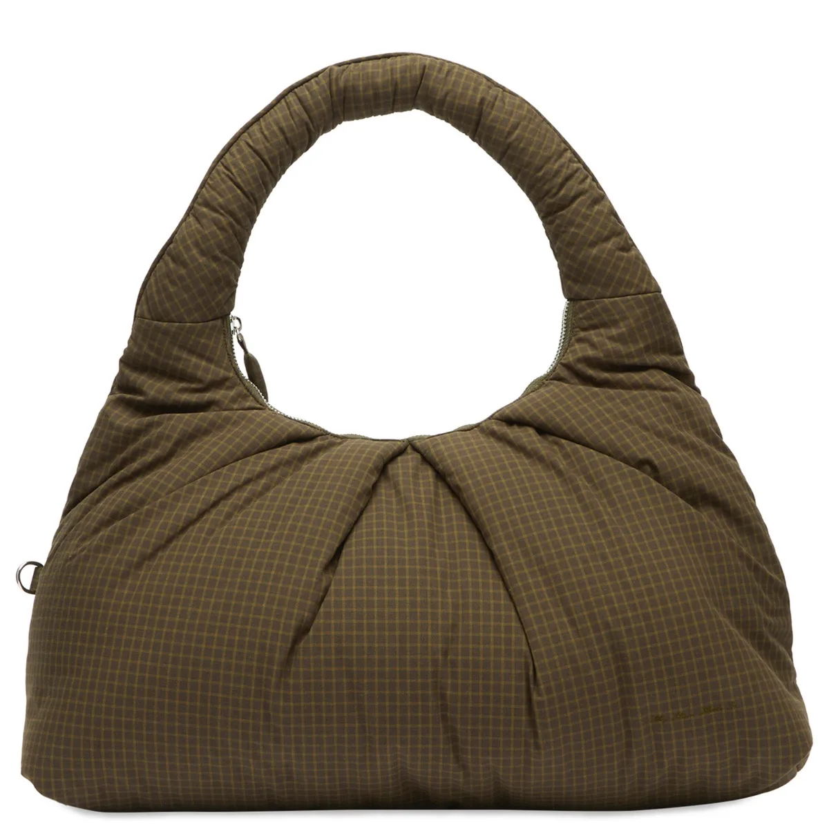 My Mum Made It Large Pleat Puffer Tote Bag