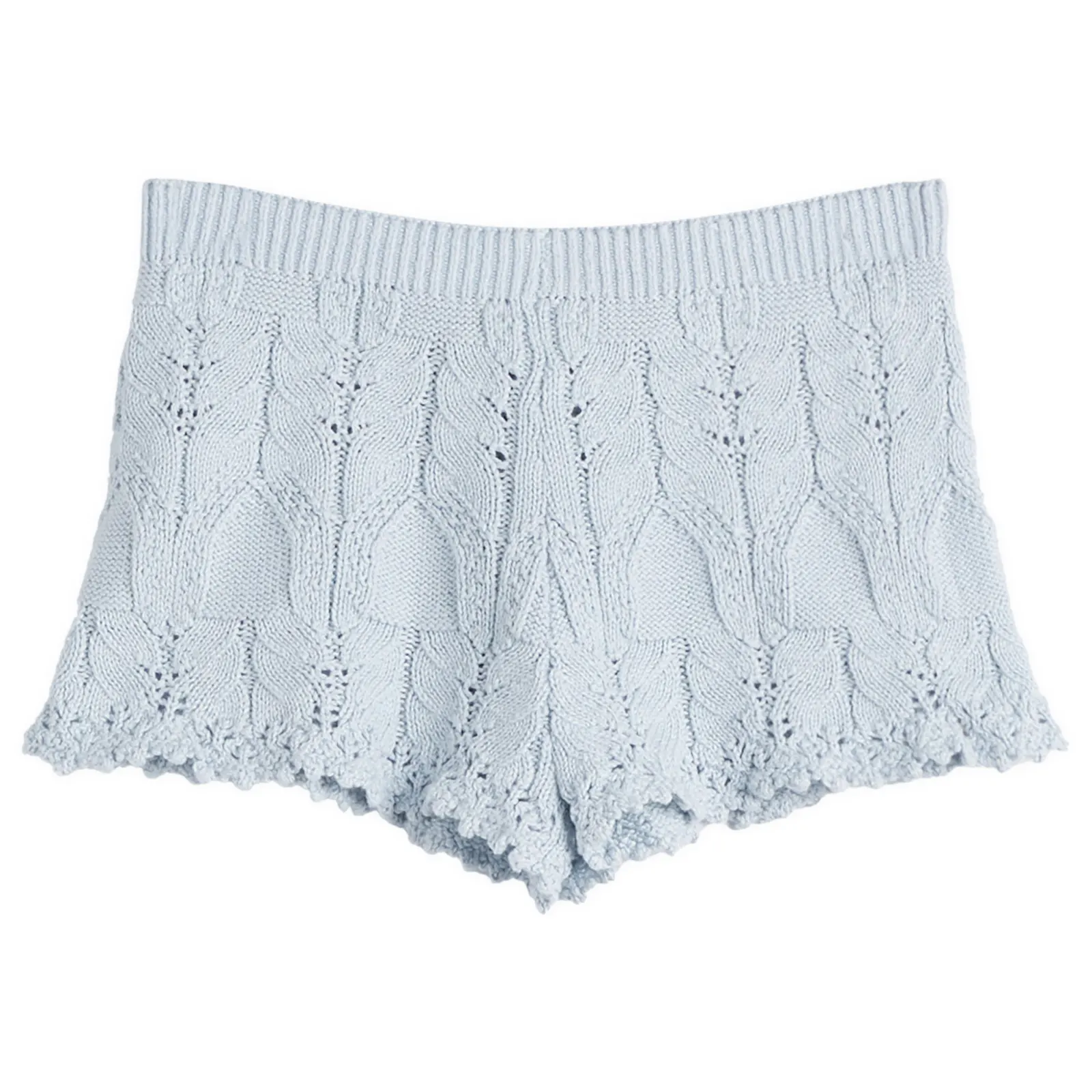 My Mum Made It Lace Knit Shorts