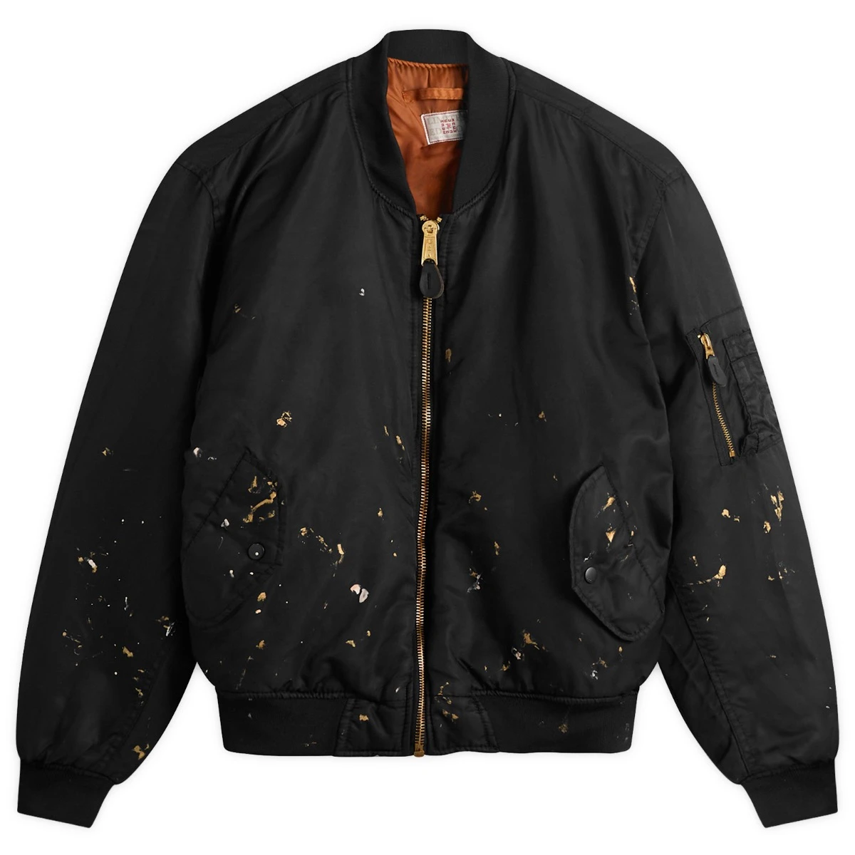 Mastercraft Union Washed Nylon Bomber Jacket