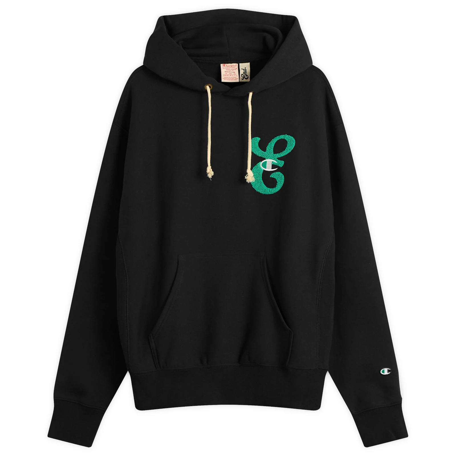 Champion for E by END. Hoodie 'Emerald'
