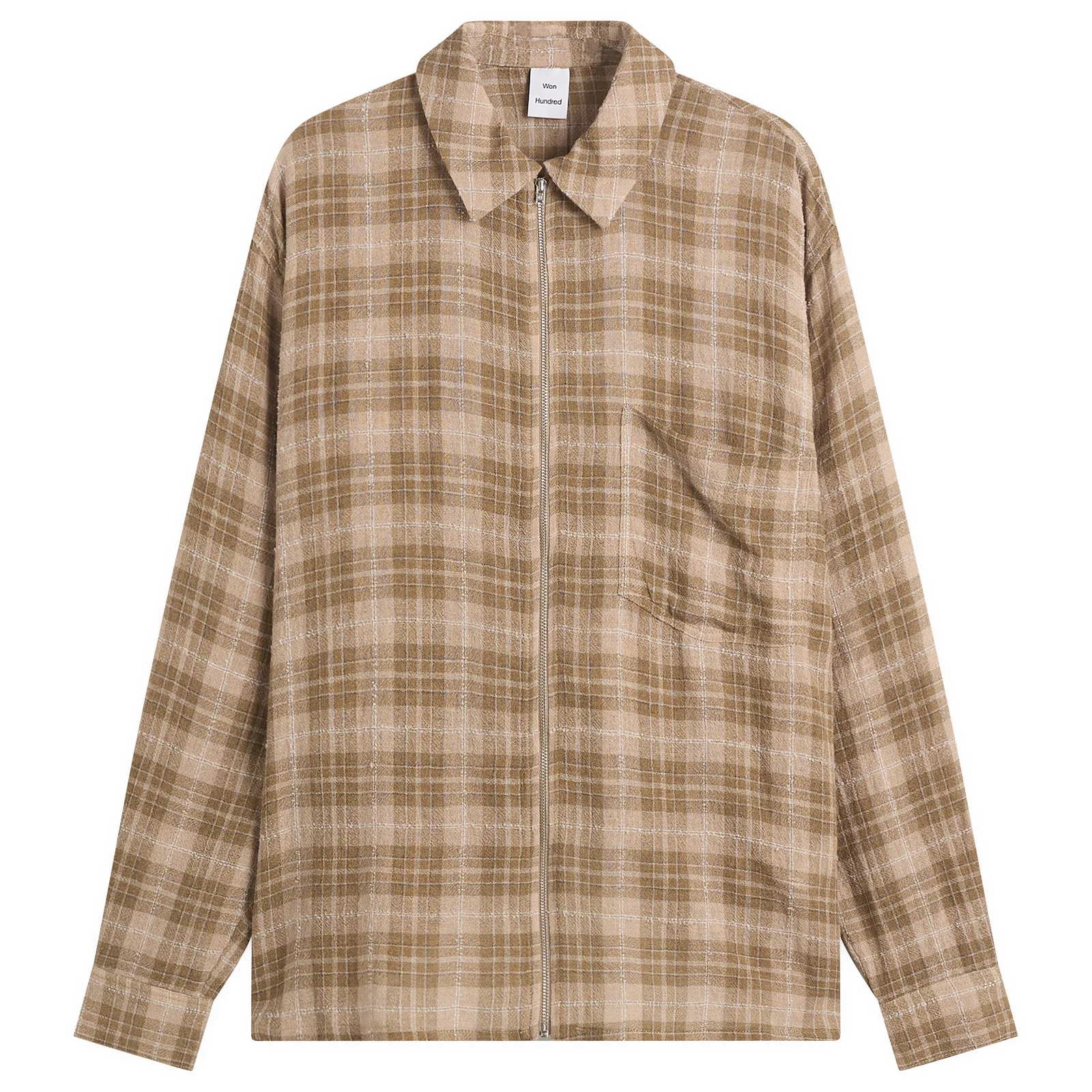 Won Hundred Zayne Zip Overshirt