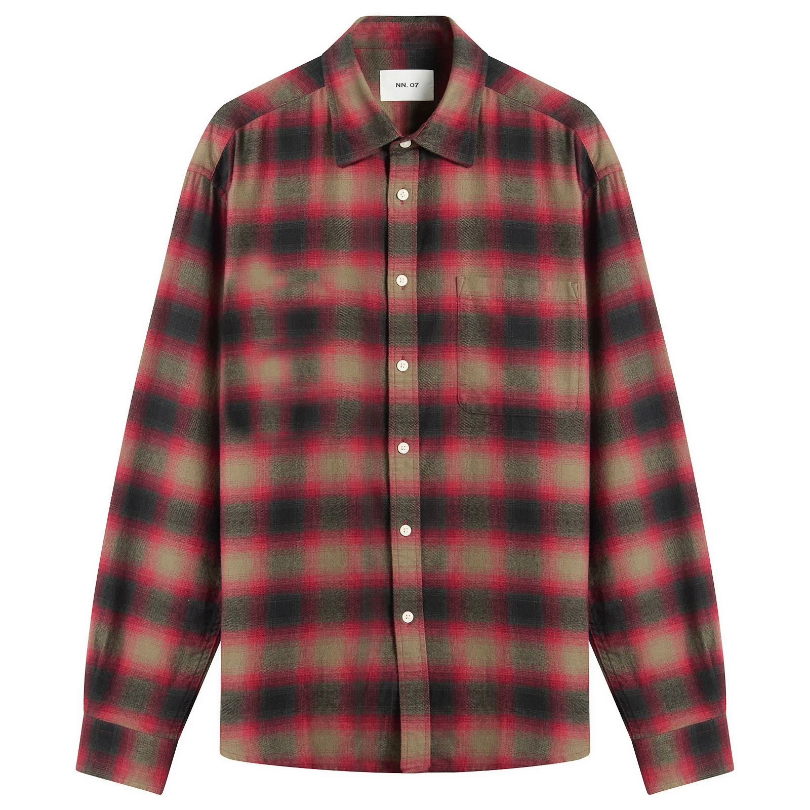 NN07 Deon Check Flannel Shirt