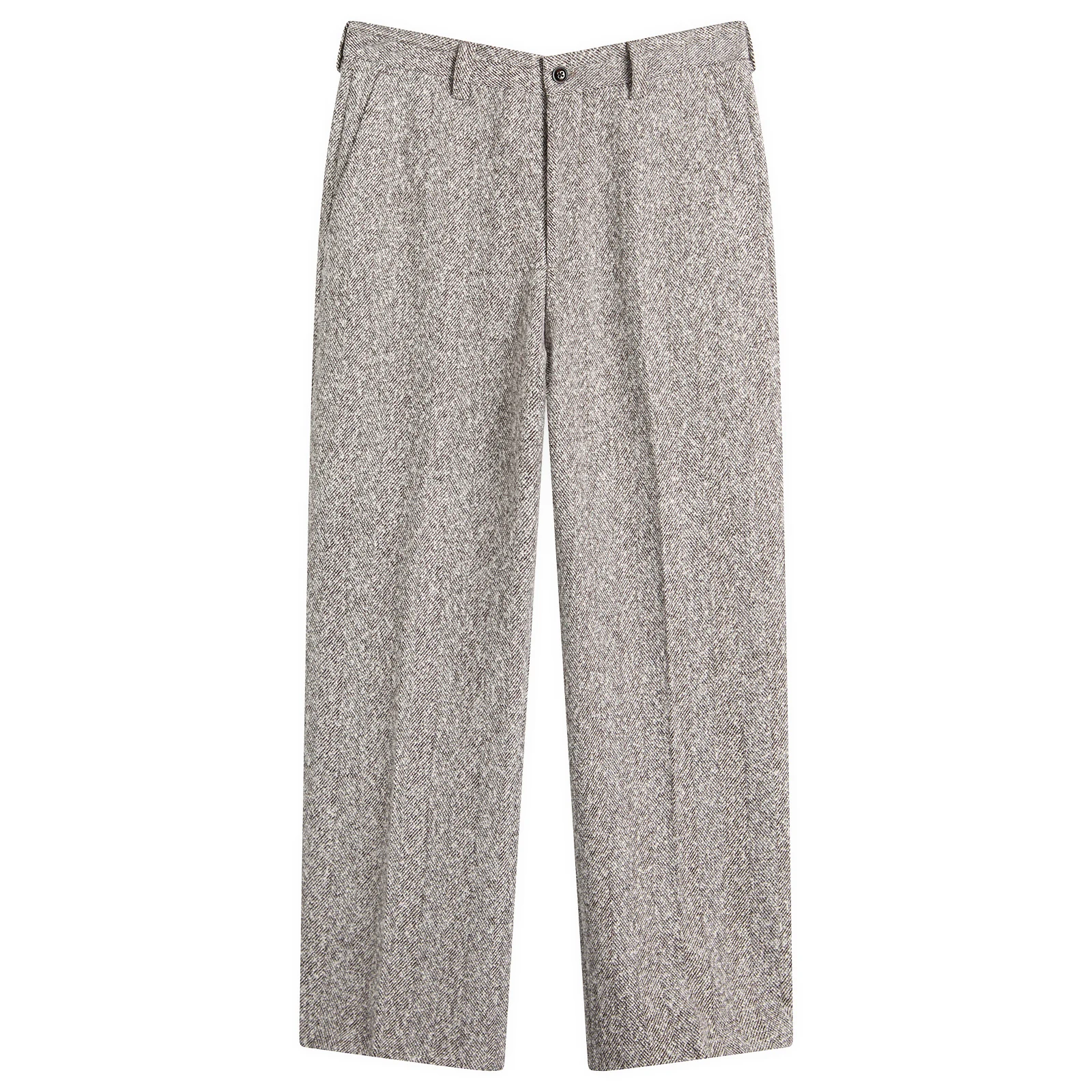NN07 Paw Herringbone Weave Trousers
