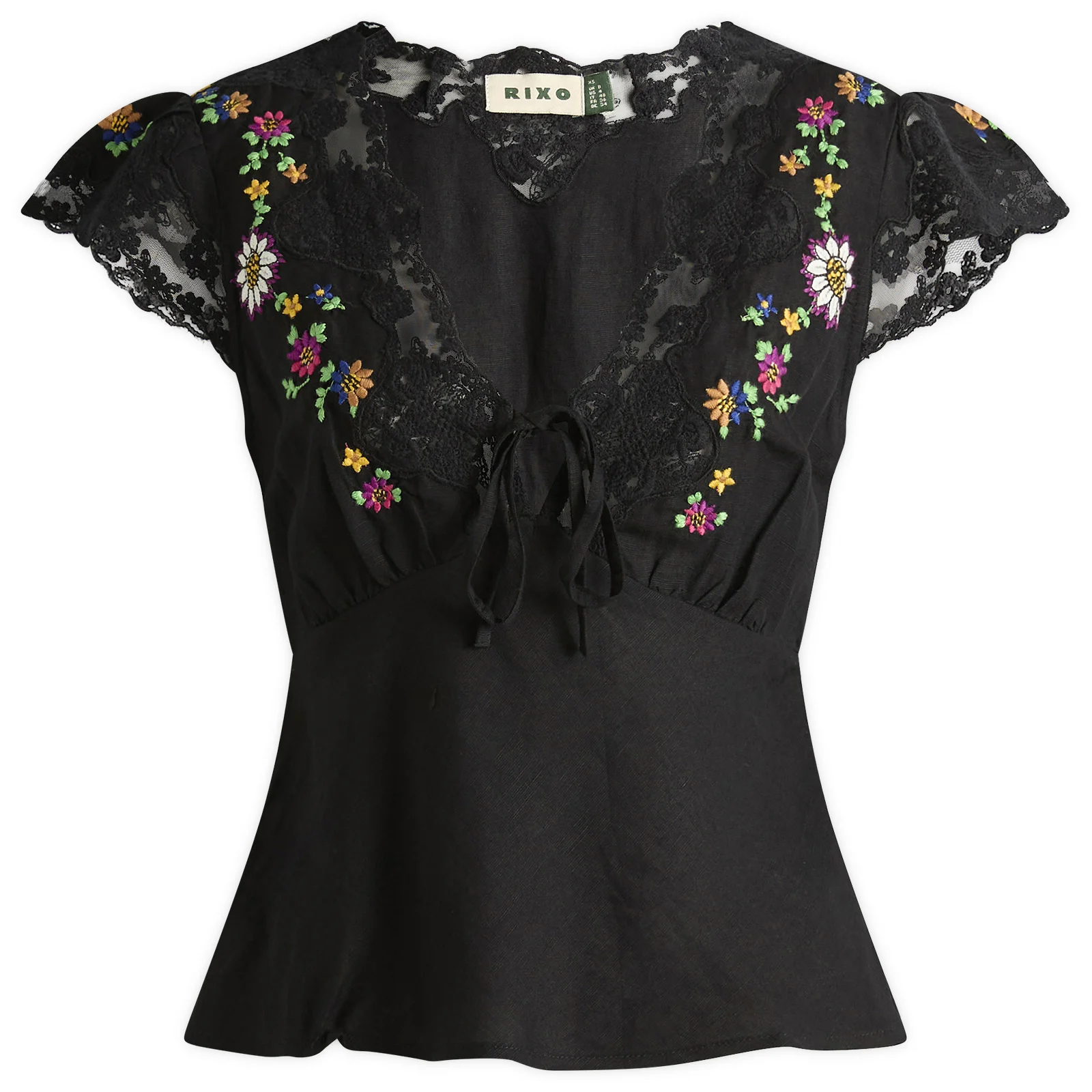 RIXO Elaine Top