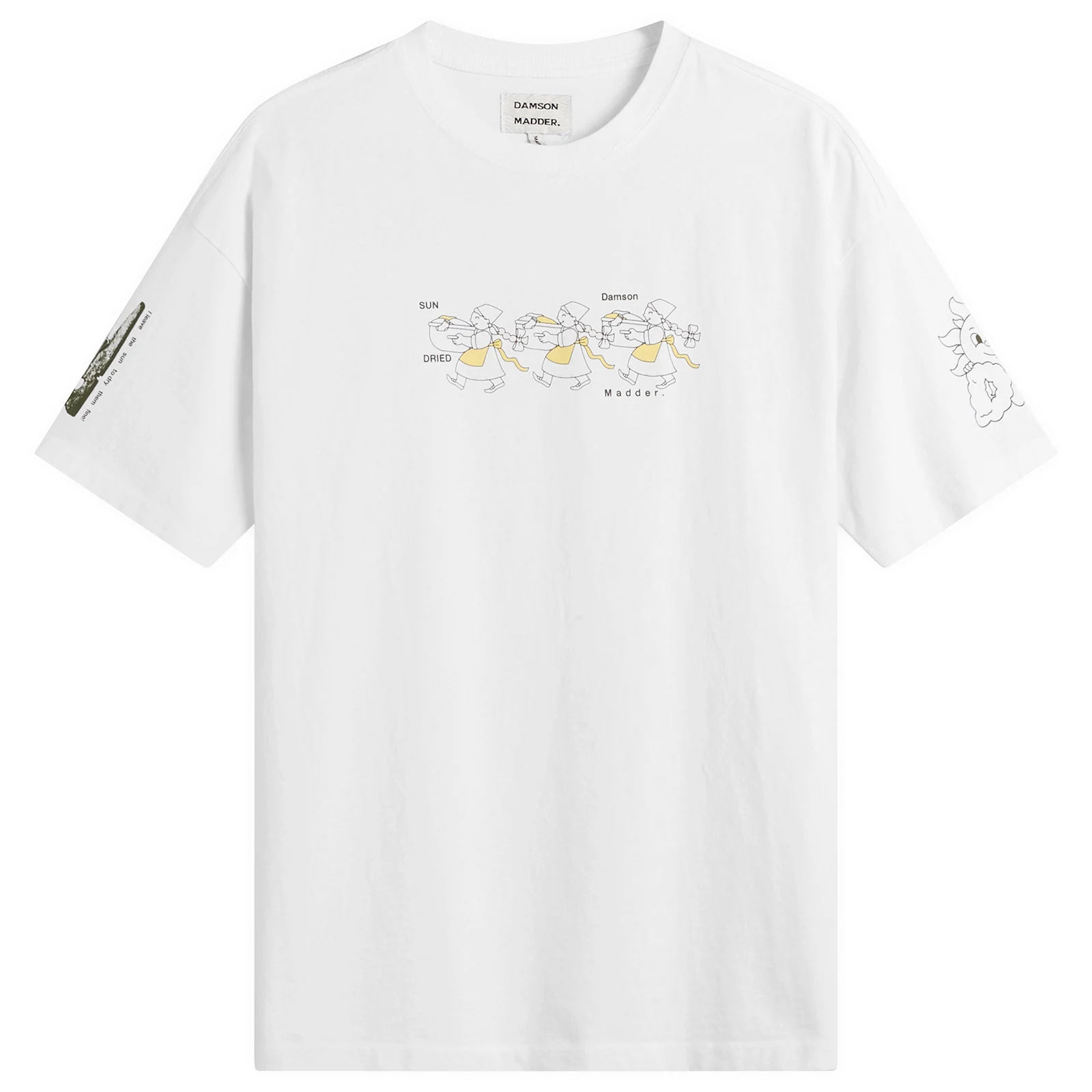 Damson Madder Sundried Washing Line Boyfriend T-Shirt