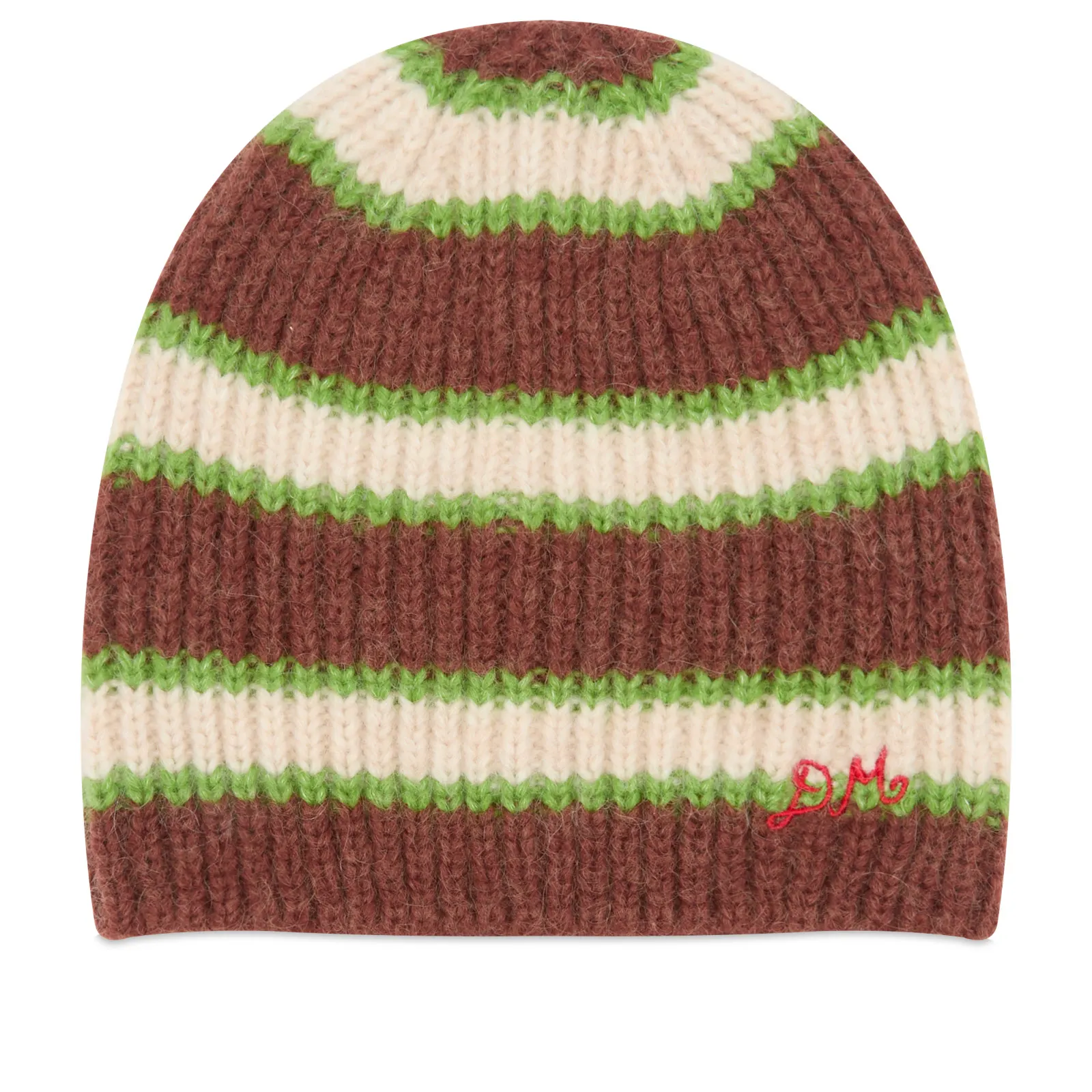 Damson Madder Stripe Beanie