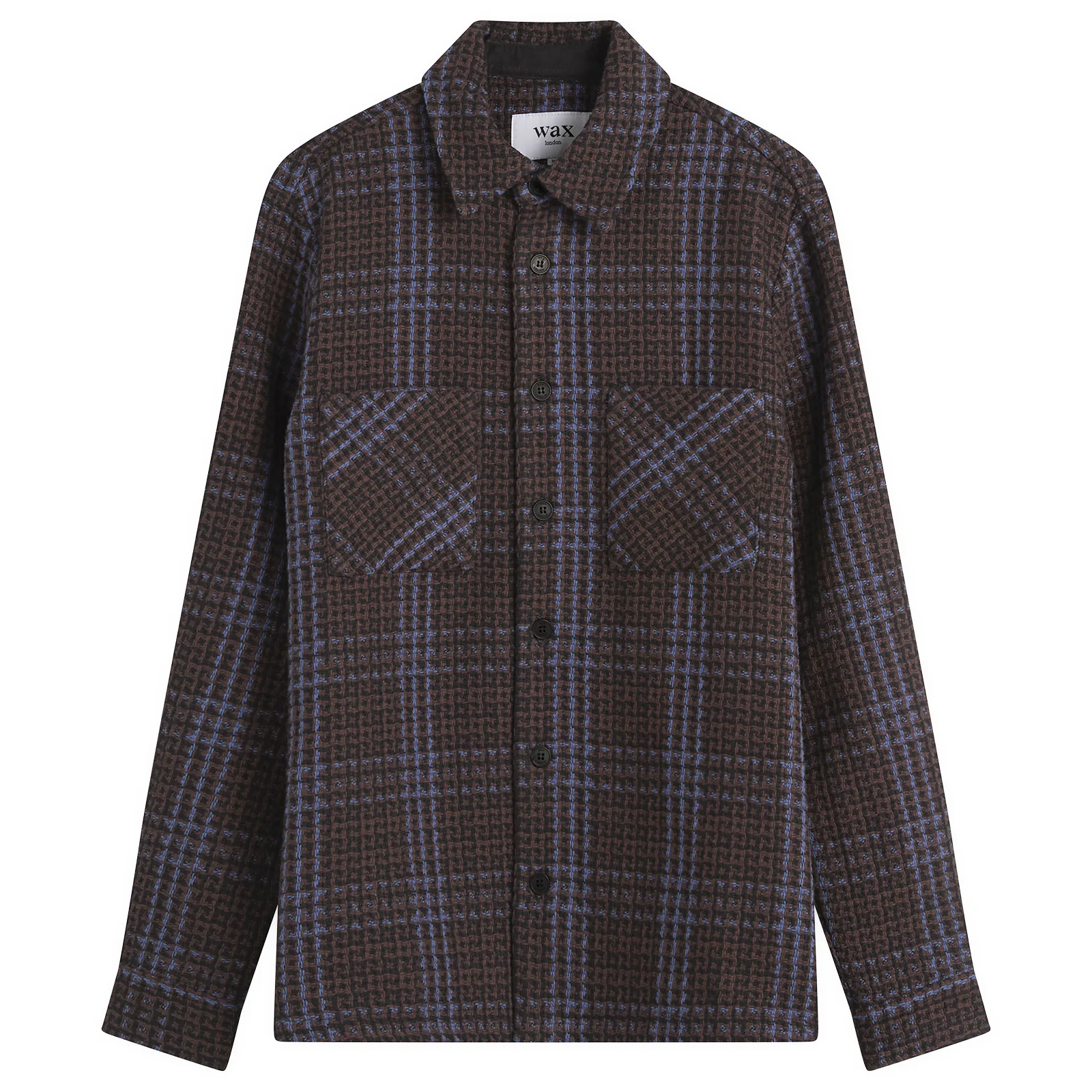 Wax London Whiting Skate Check Overshirt