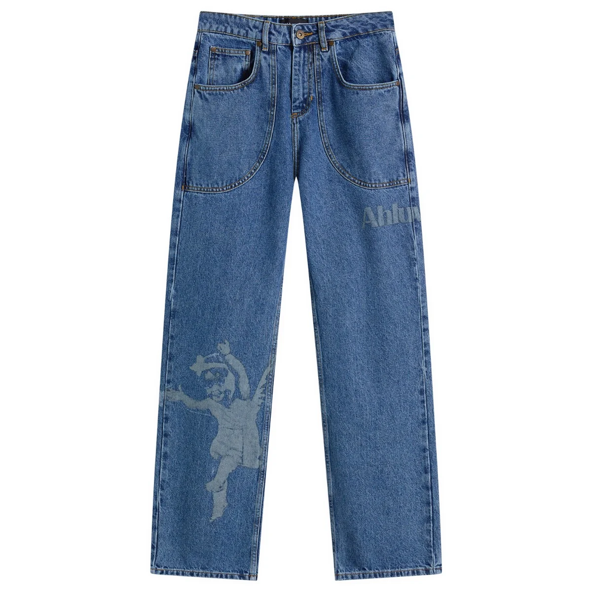 Ahluwalia Laser Jeans
