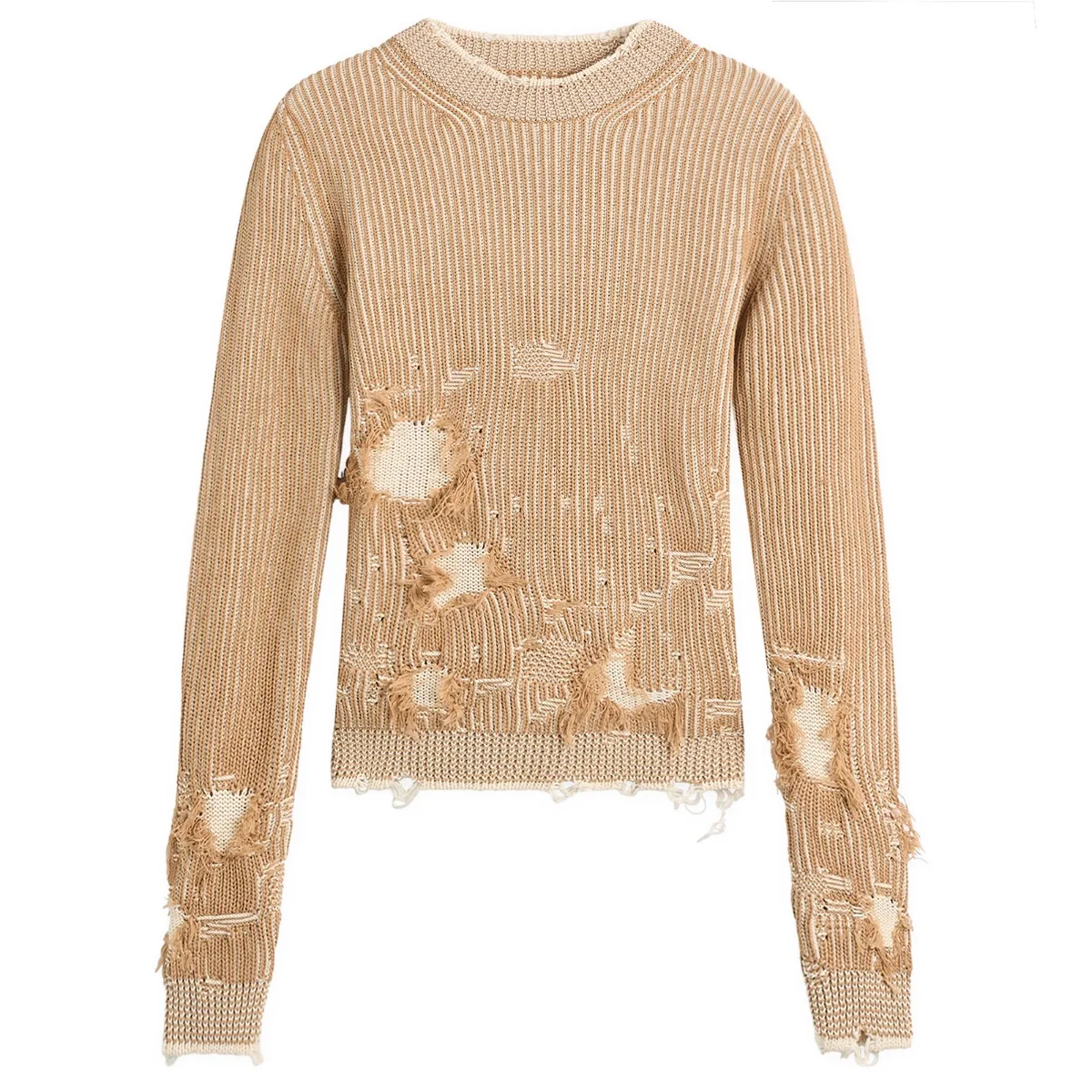 MM6 Maison Margiela Shredded Knit Jumper