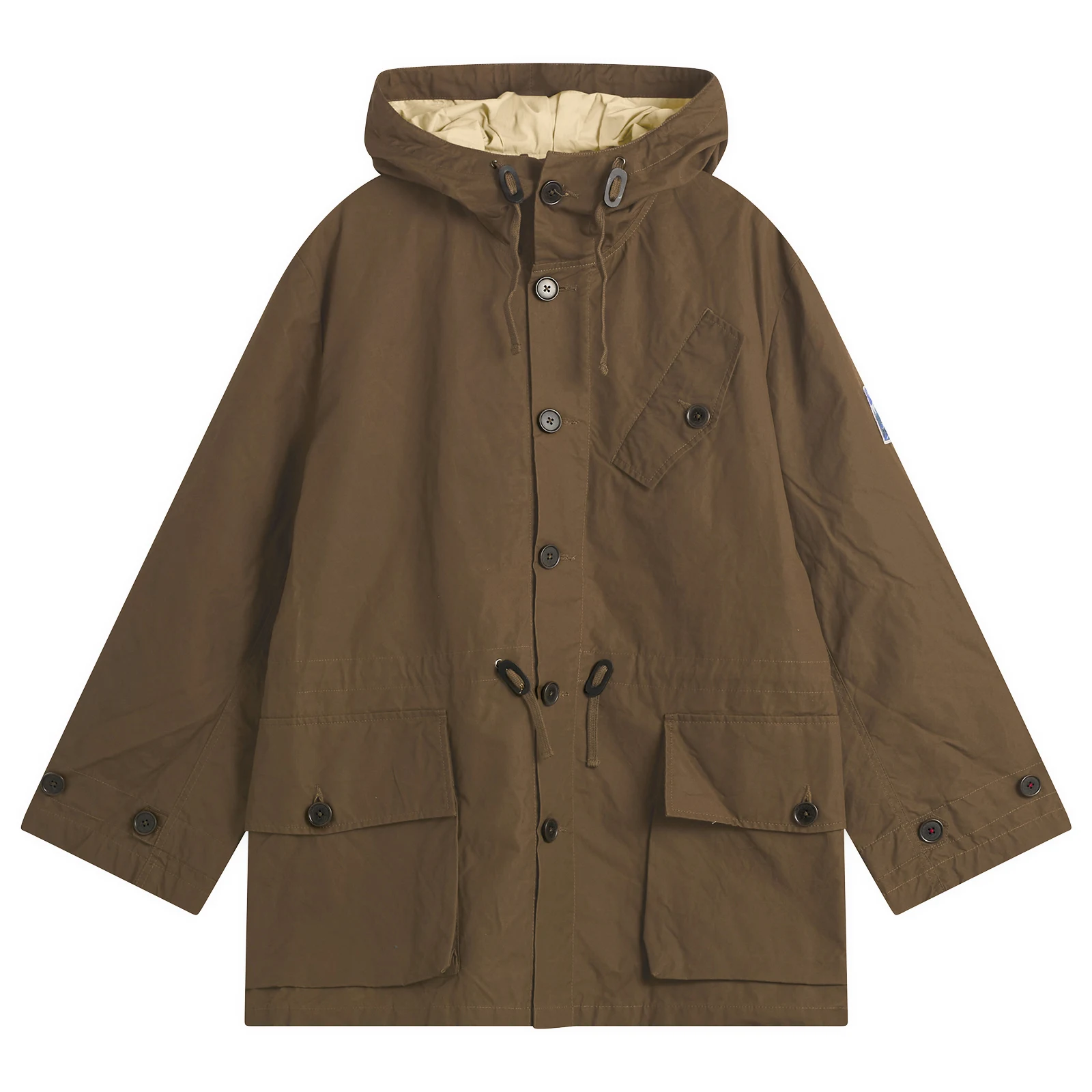 Universal Works British Waxed Cotton Boston Parka