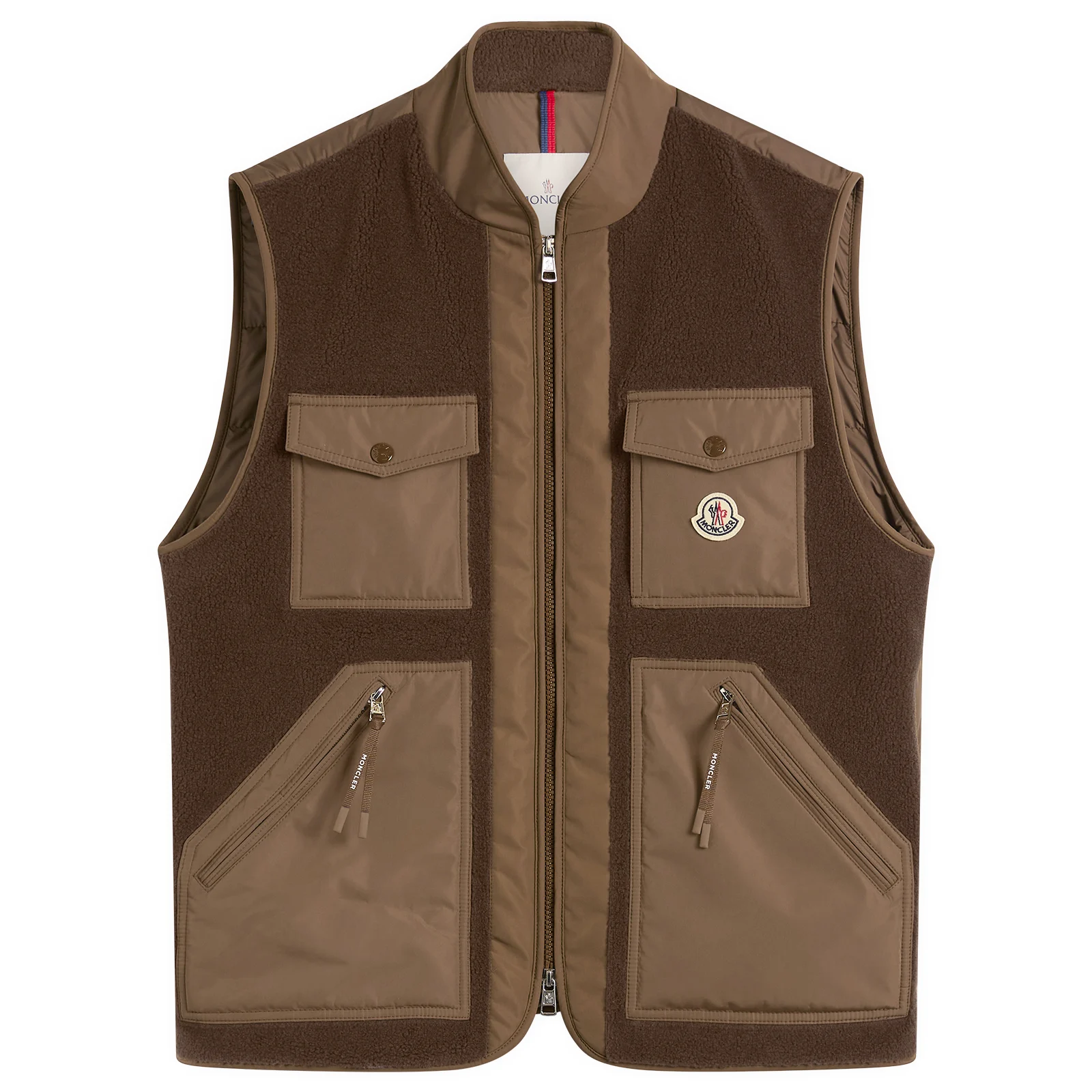 Moncler Karakai Teddy Fleece Vest