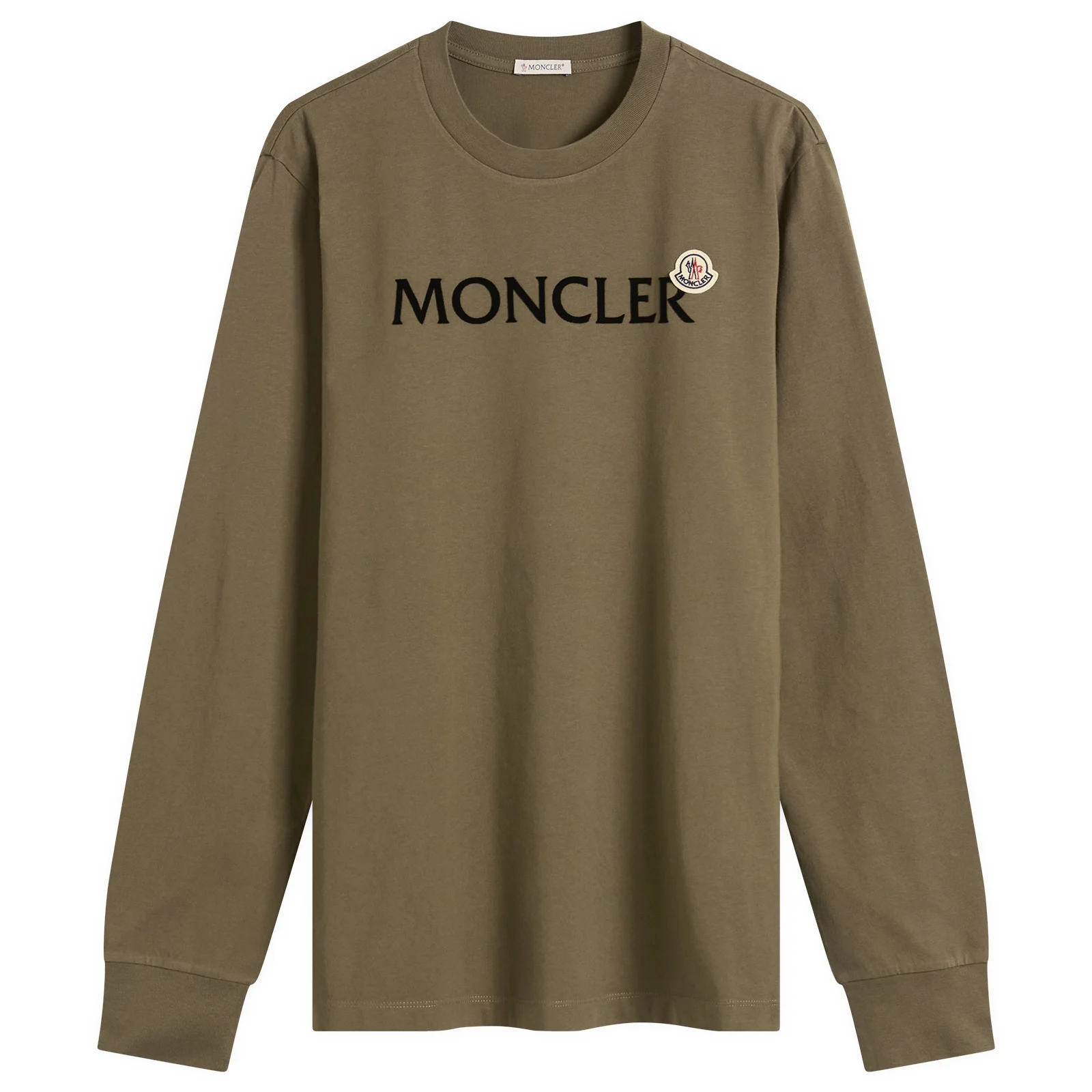 Moncler Long Sleeve Cotton T-Shirt