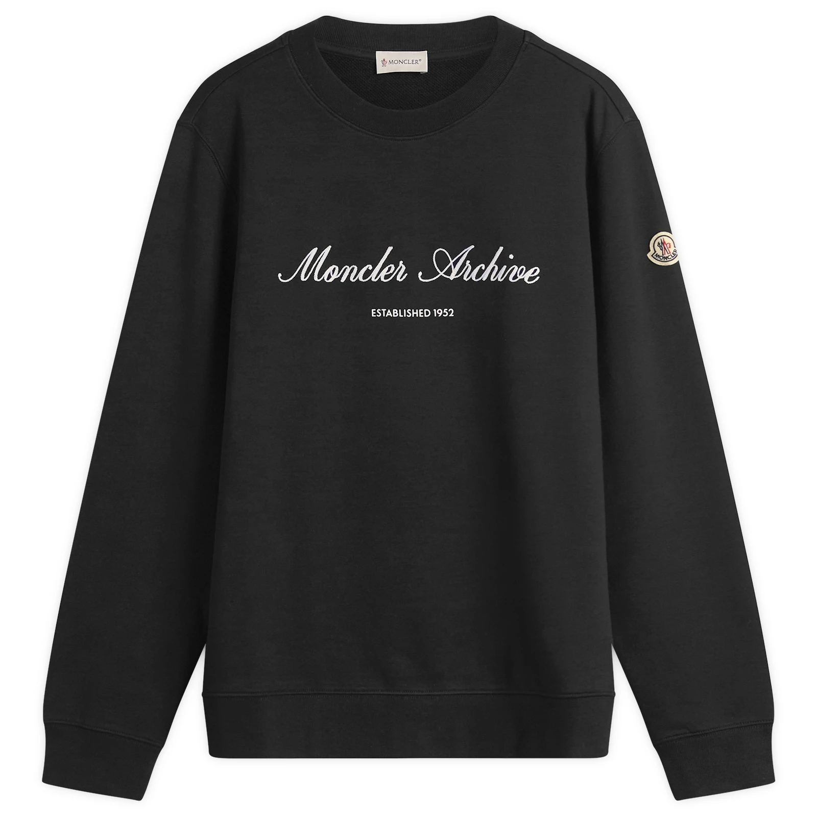Moncler Archive Embroidered Logo Sweatshirt