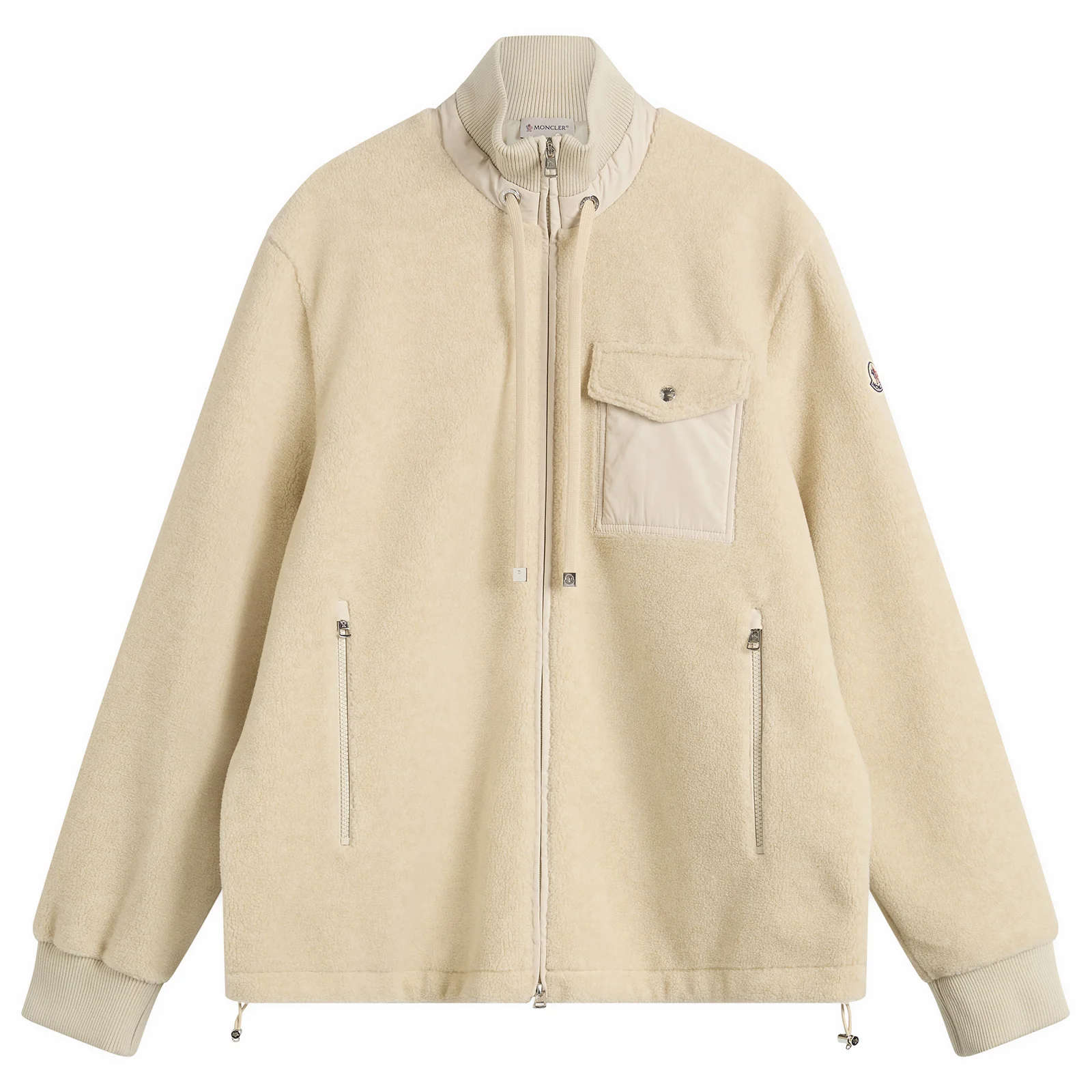 Moncler Teddy Fleece Zip Up Fleece