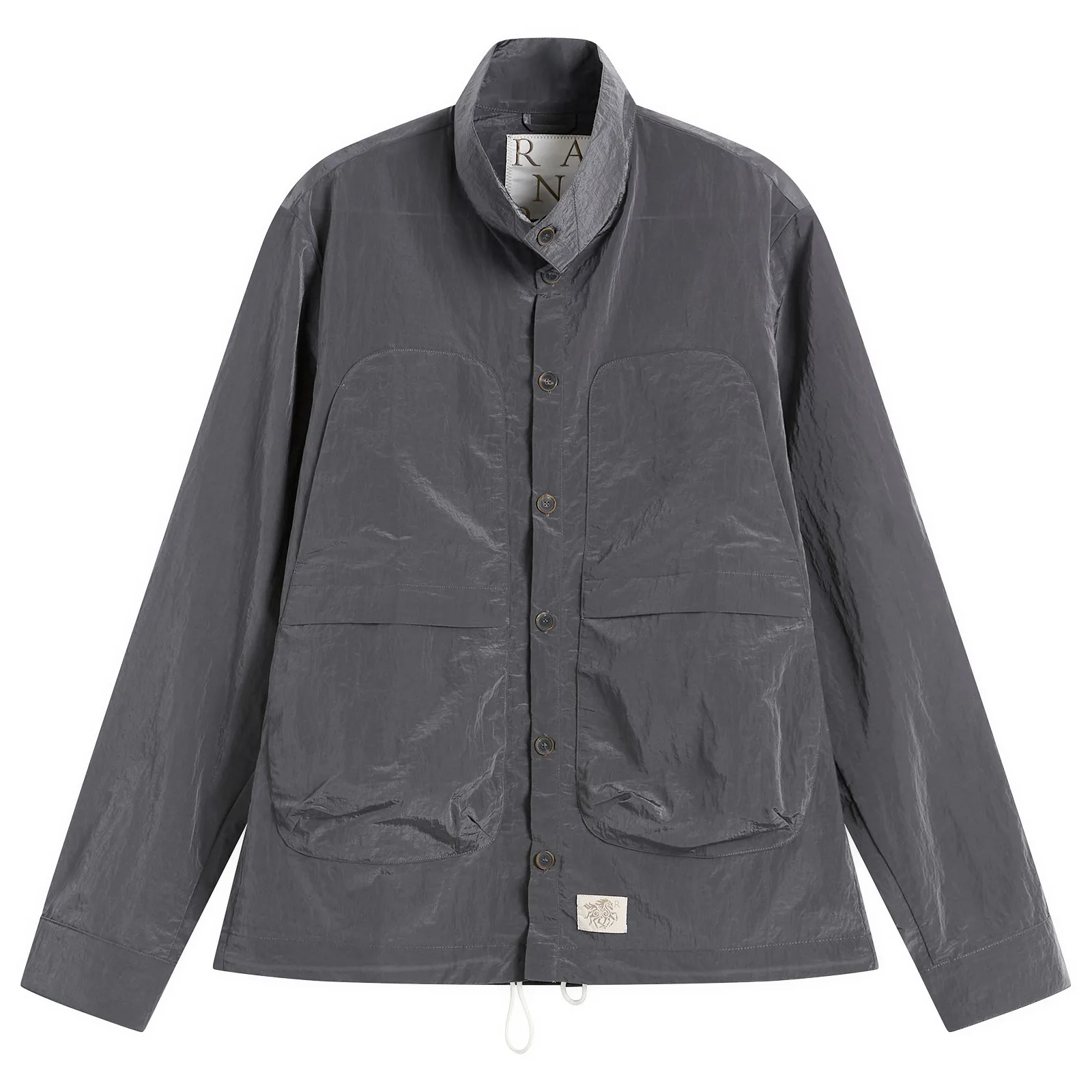 Ranra Epitome Shiny Nylon Overshirt