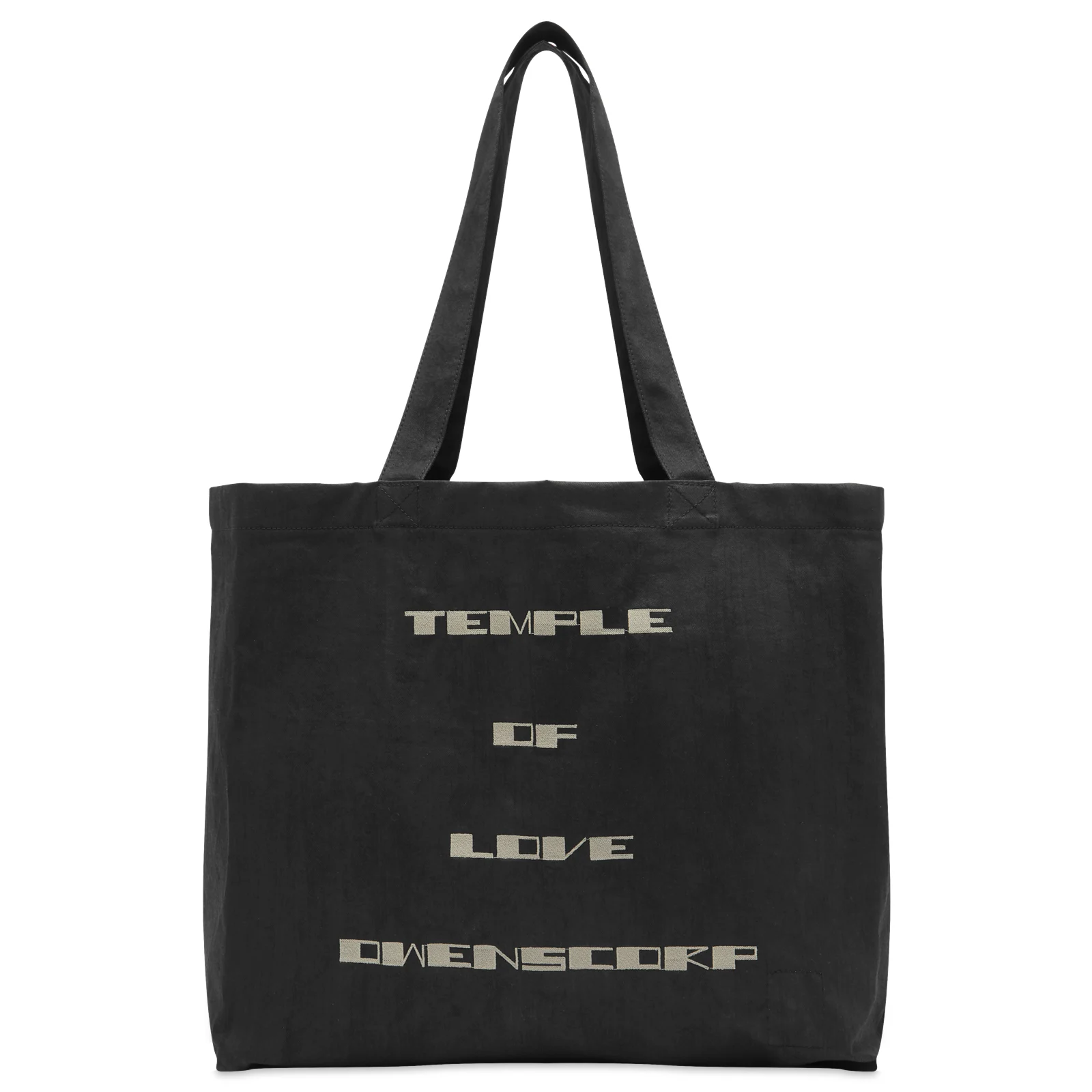 Rick Owens DRKSHDW Temple of Love Tote Bag