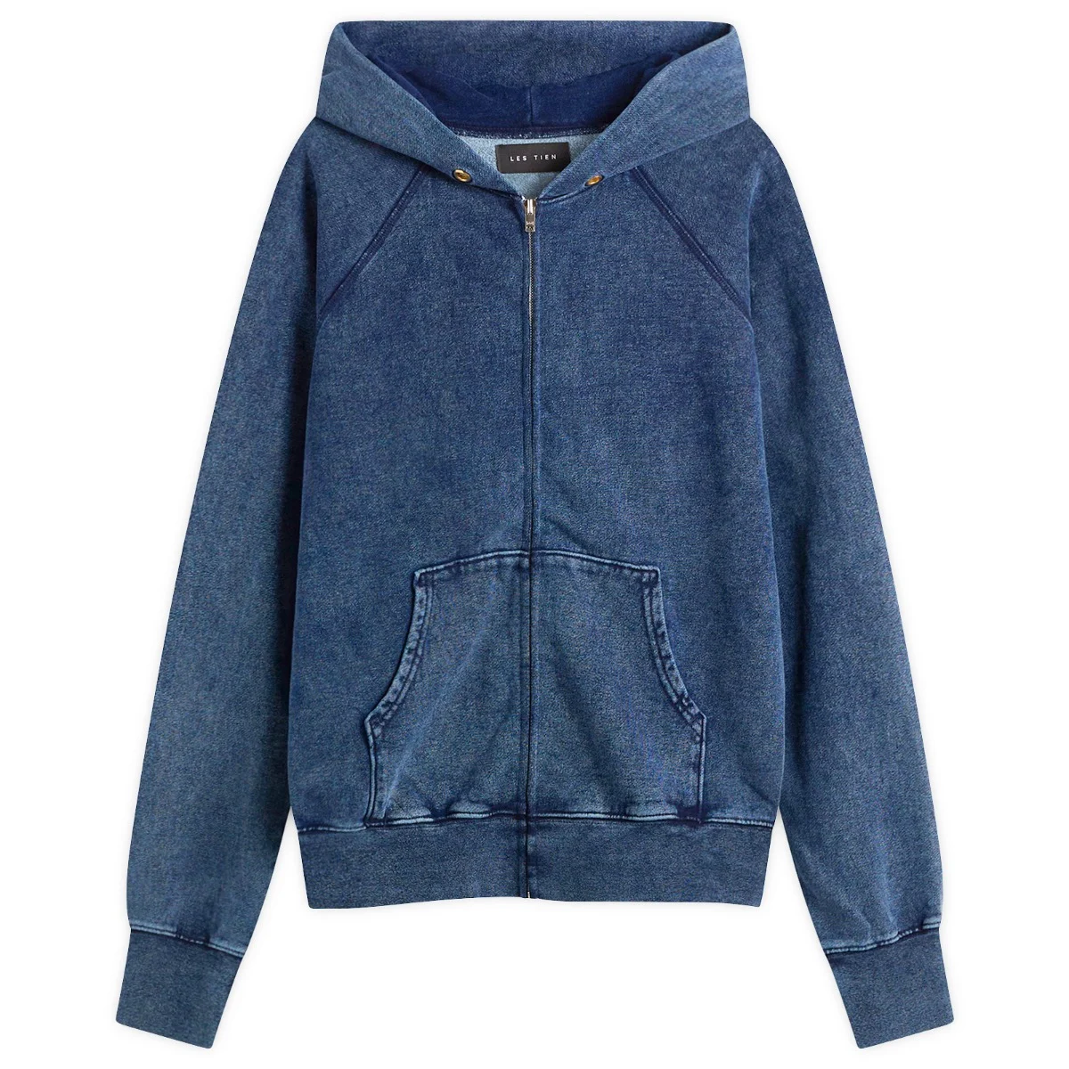Les Tien Heavyweight Raglan Zip Hoodie